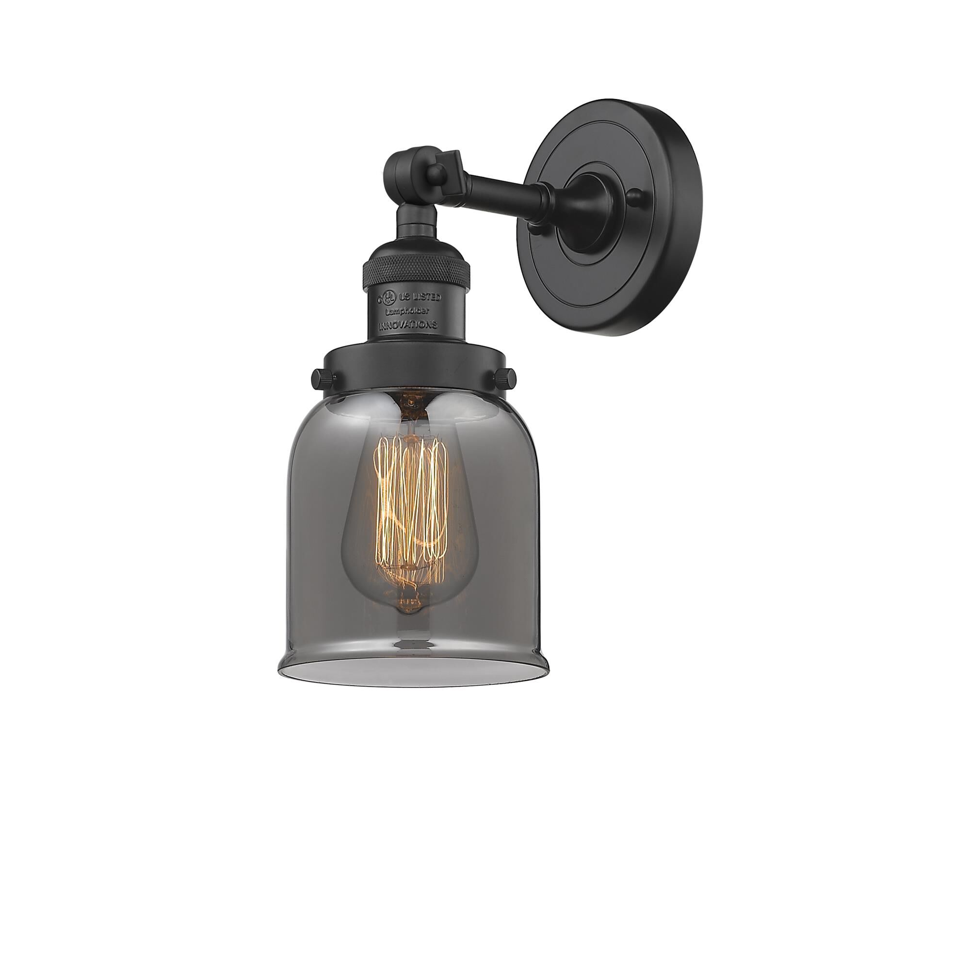 Shown in Matte Black finish and Plated Smoked glass