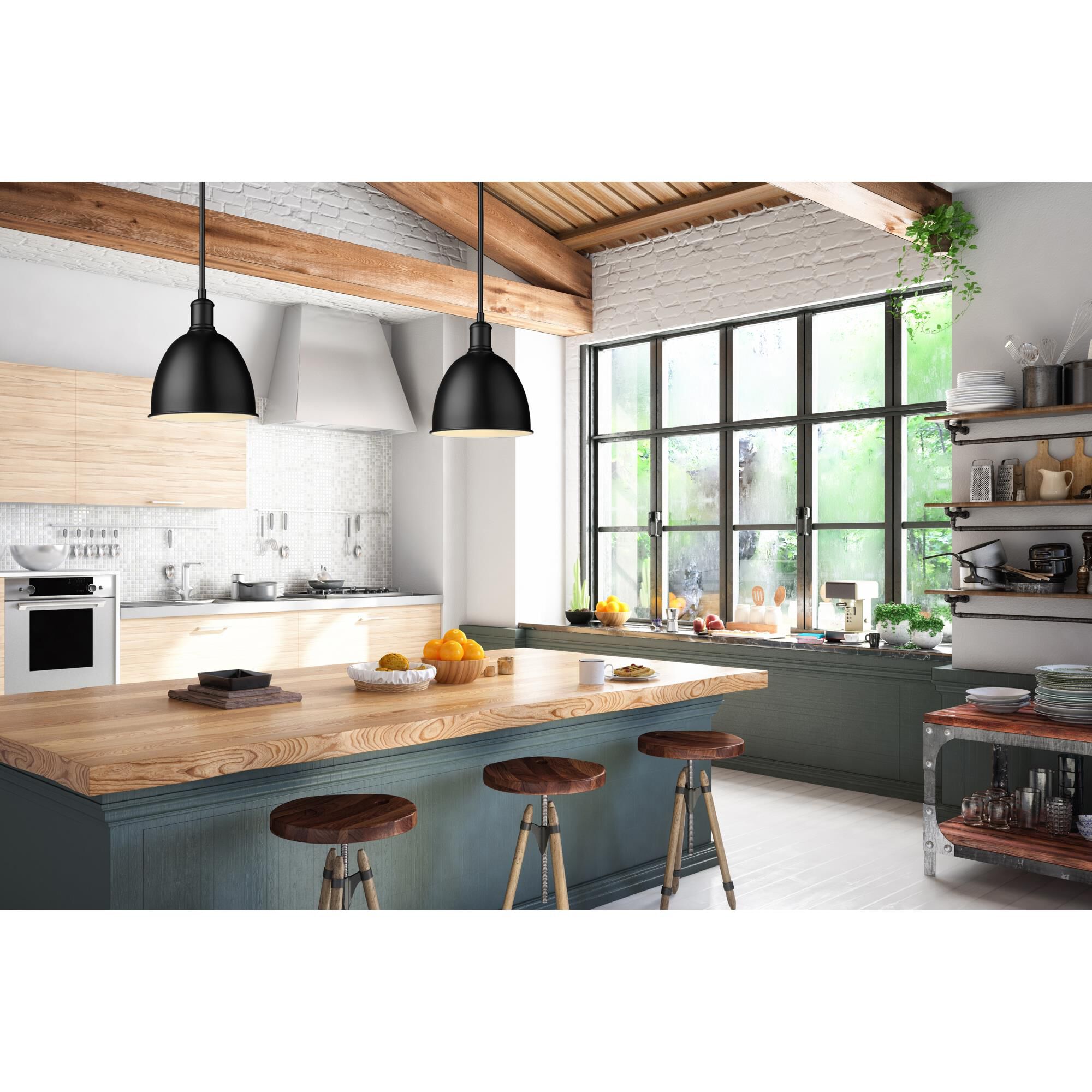 Z-Lite Sawyer 8 Inch Mini Pendant