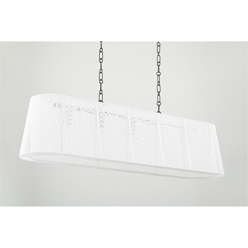 Verona Beach Medium Linear Chandelier by Hudson Valley Lighting