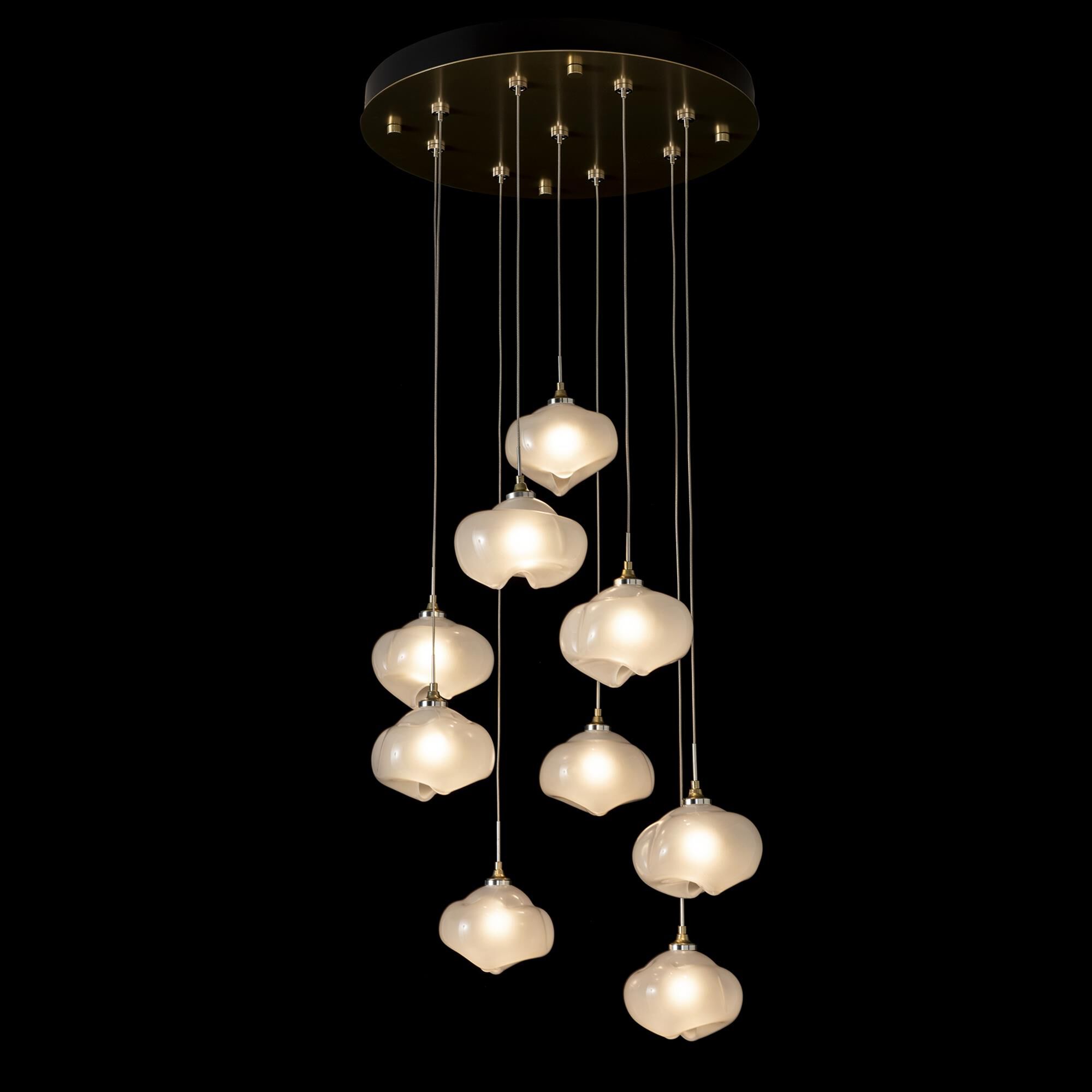 Ume 21 Inch Multi Light Pendant by Hubbardton Forge