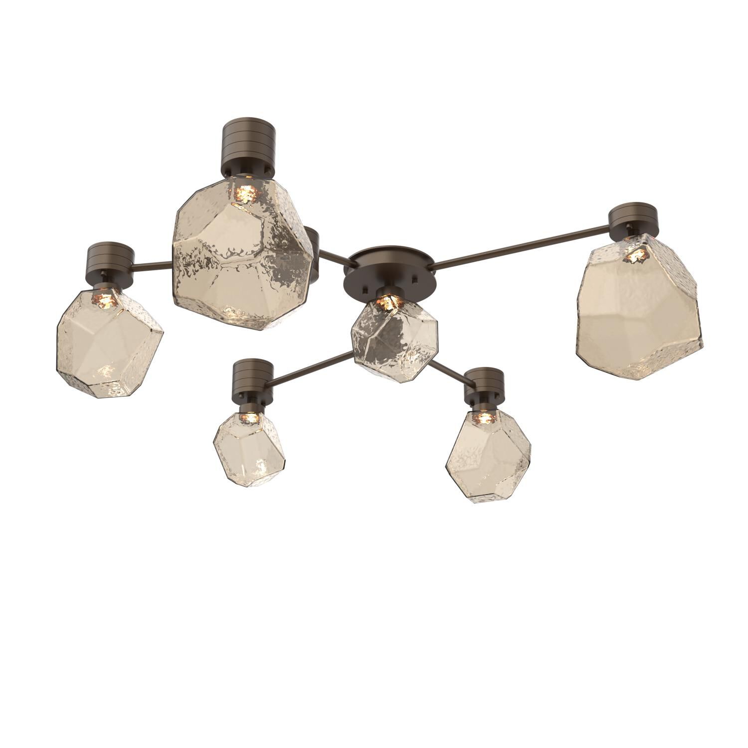 Shown in Flat Bronze finish and Bronze glass