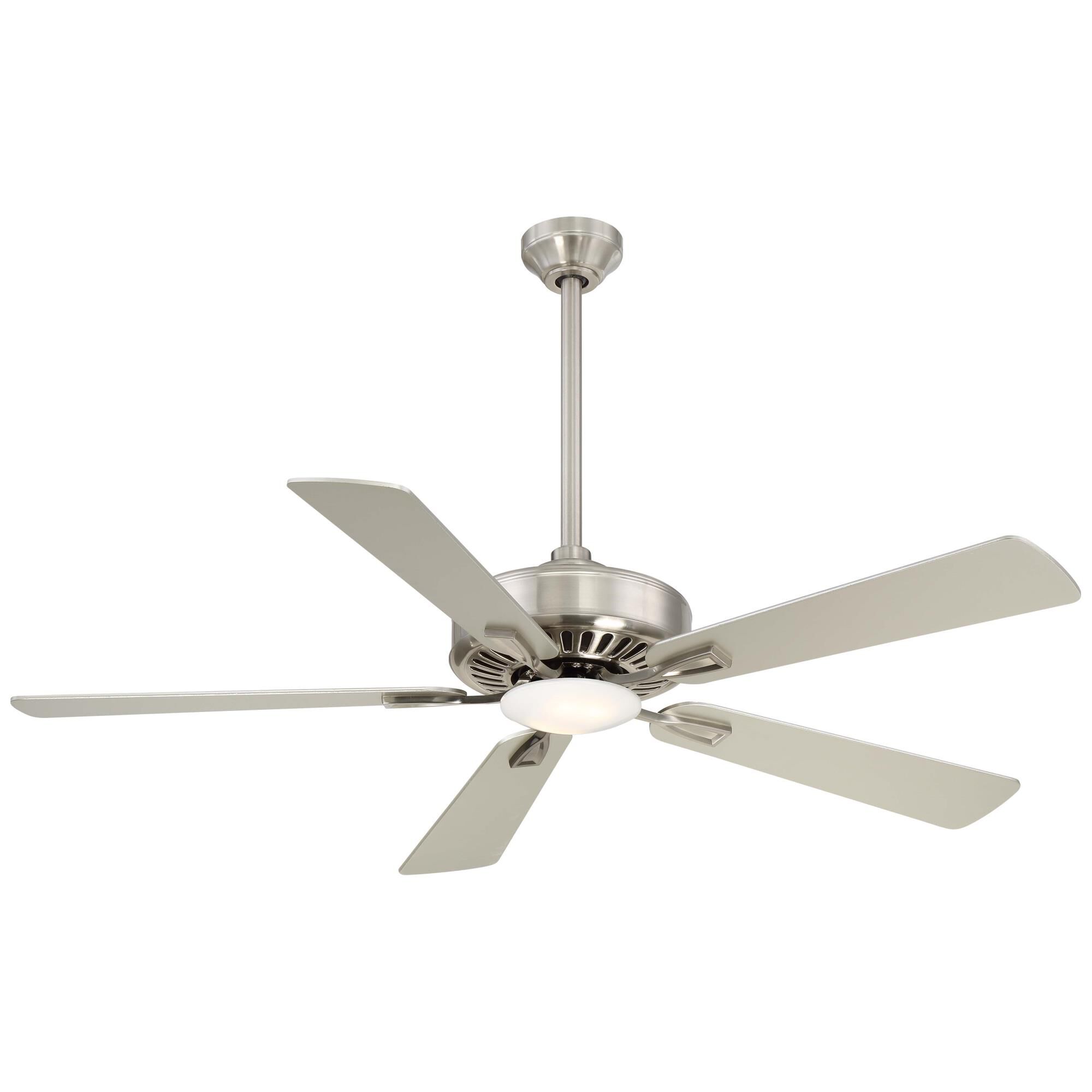 Contractor 52 Inch Ceiling Fan with Light Kit by Minka Aire
