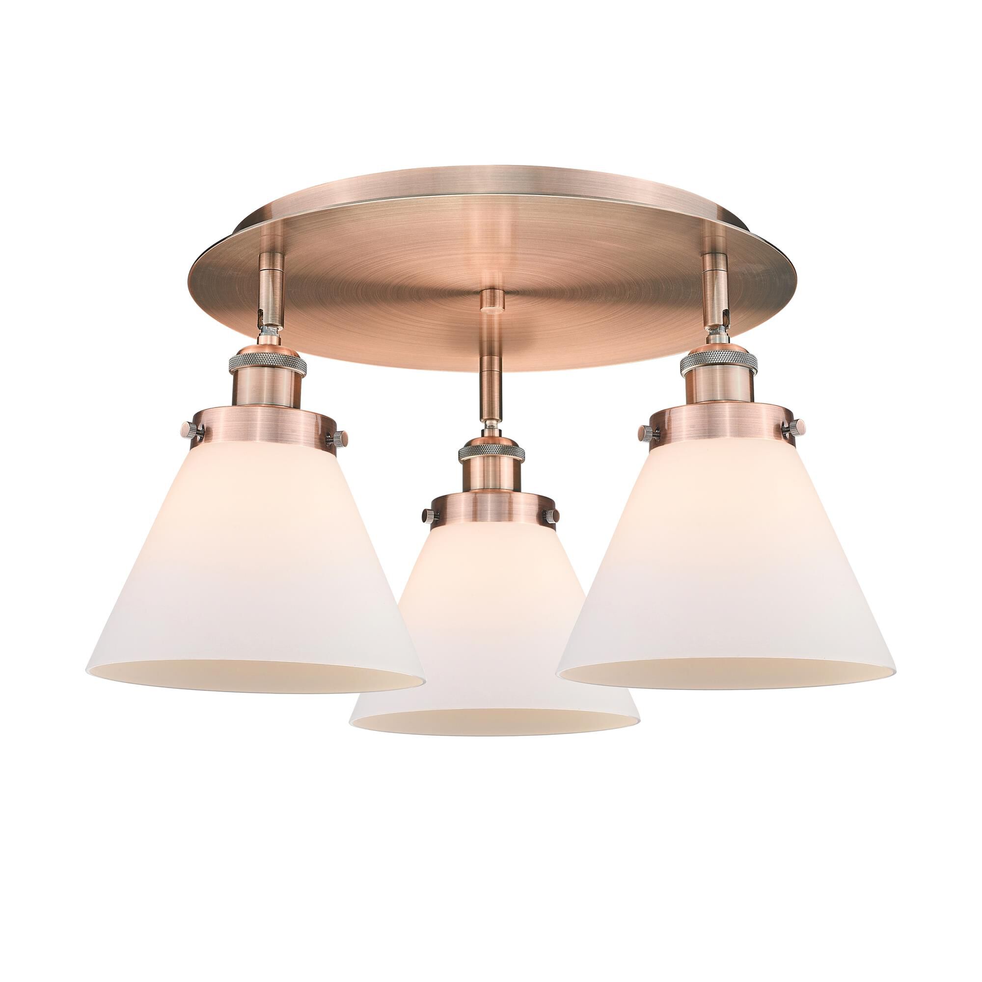 Bruno Marashlian Cone 20 Inch Flush Mount by Innovations Lighting
