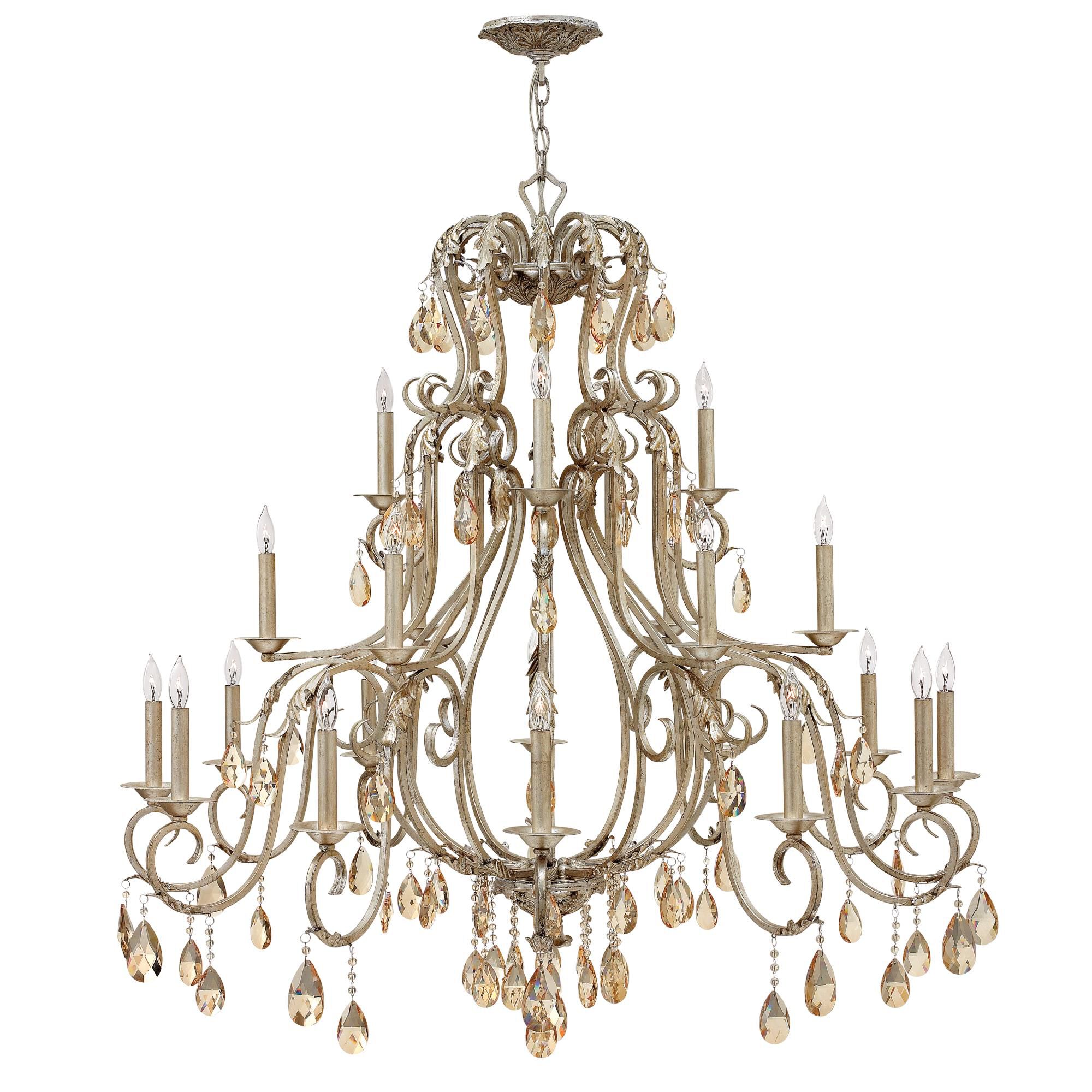 Carlton 45 Inch 21 Light Chandelier by Hinkley Lighting