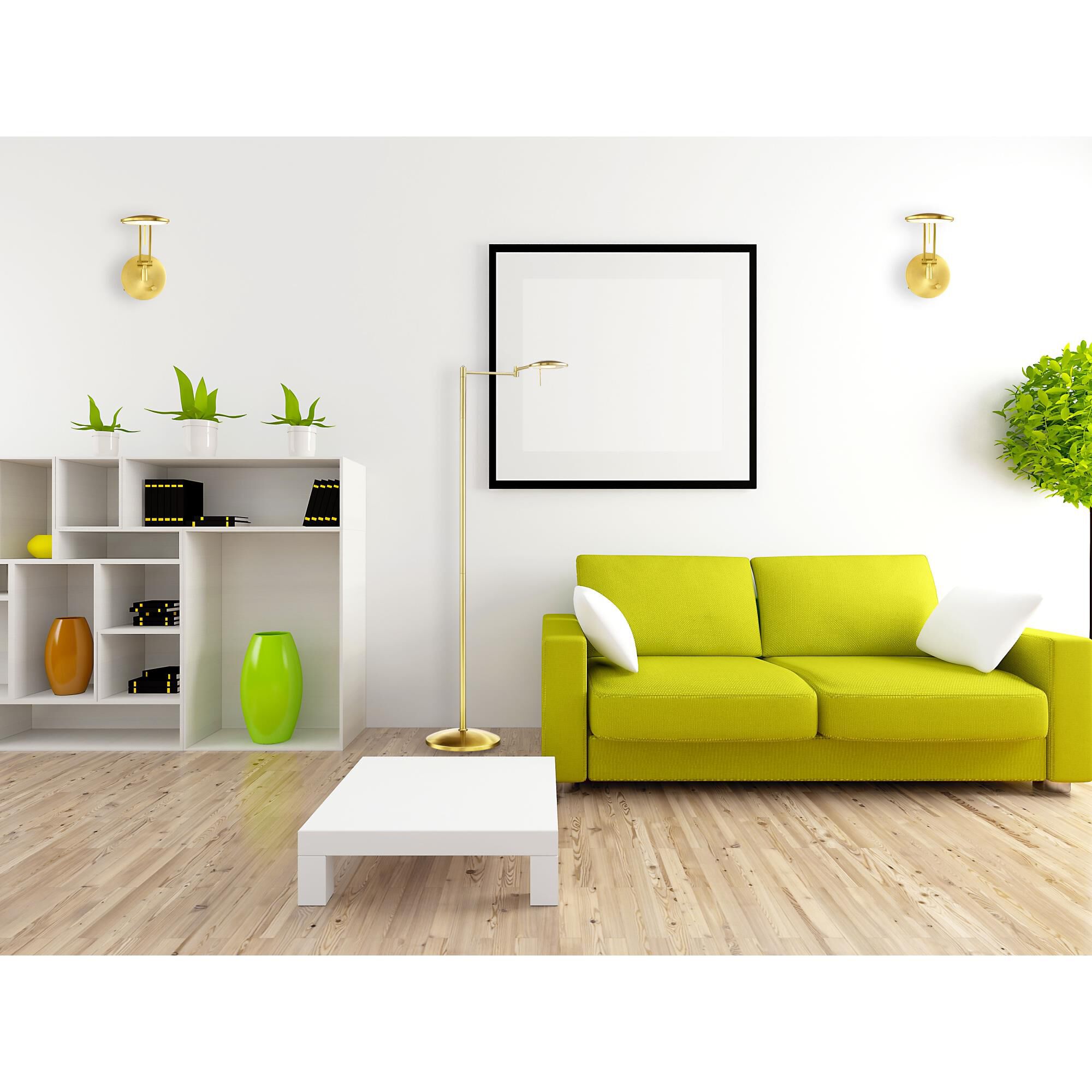 Dessau Arch LED Wall Swing Lamp by Arnsberg