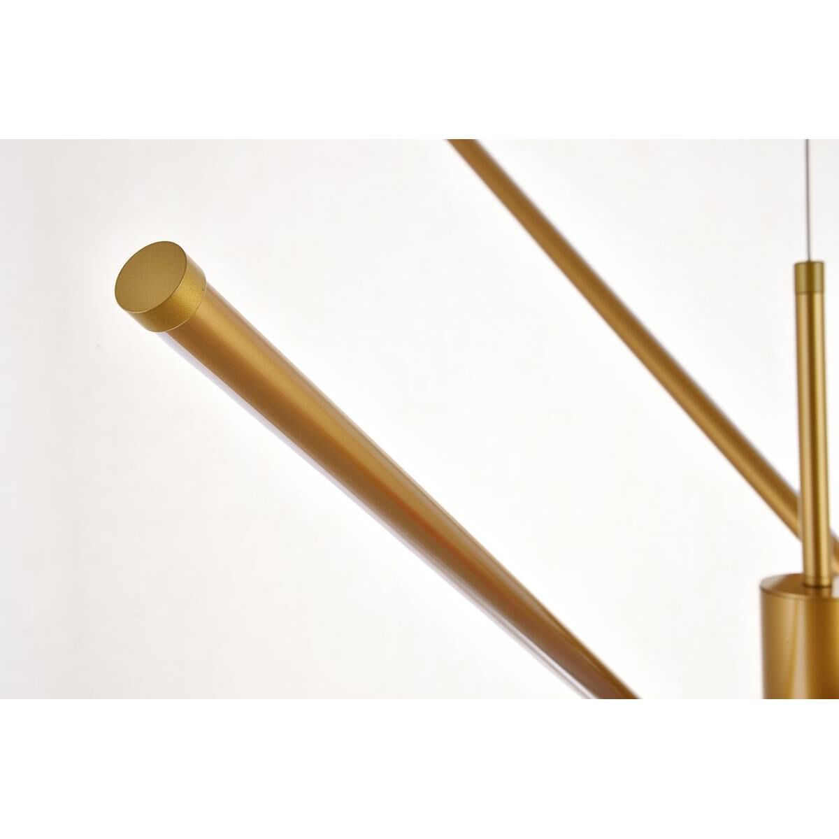 Sonya 43 Inch 3 Light LED Chandelier by Elegant Lighting