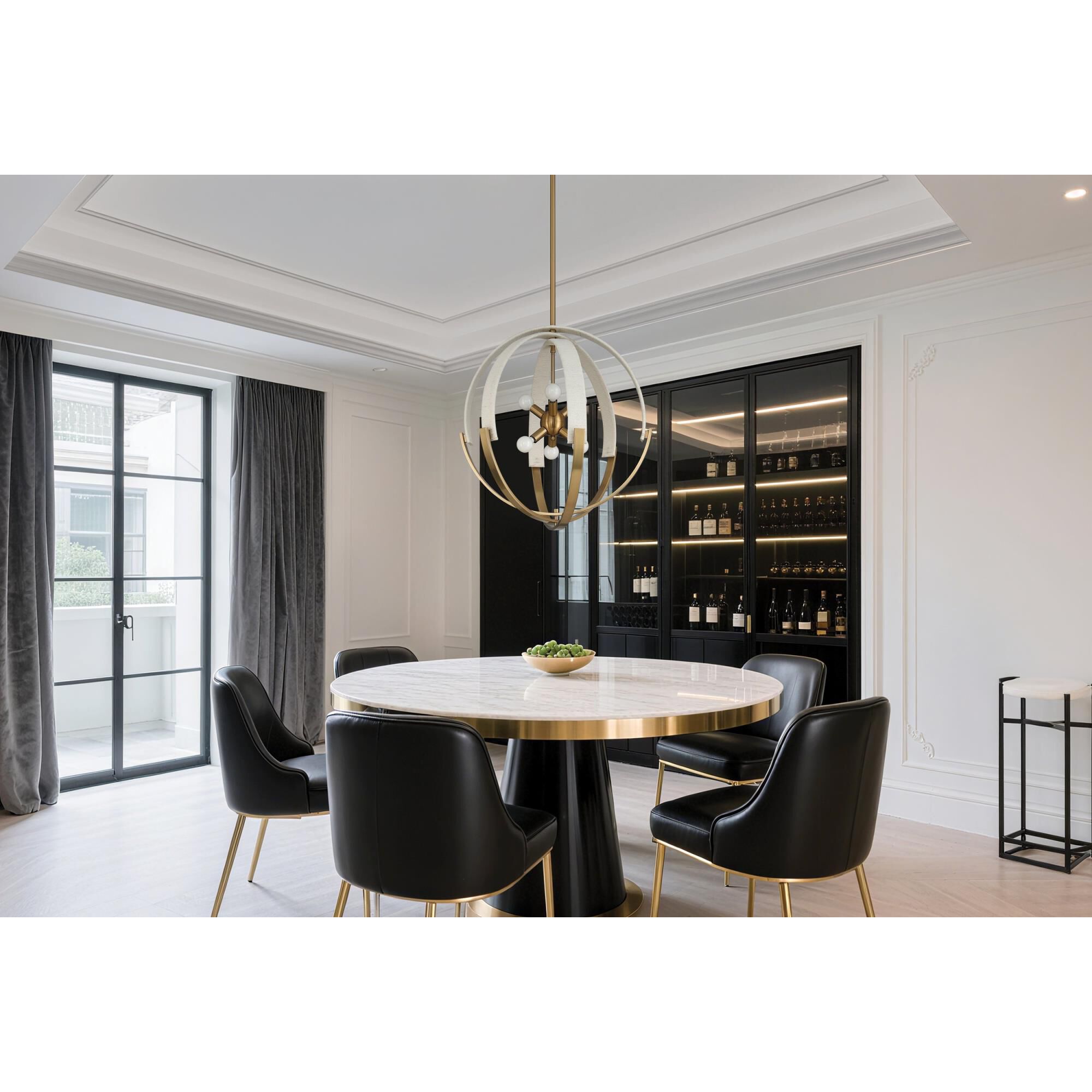 Abbey 24 Inch Chandelier by Eglo Lighting