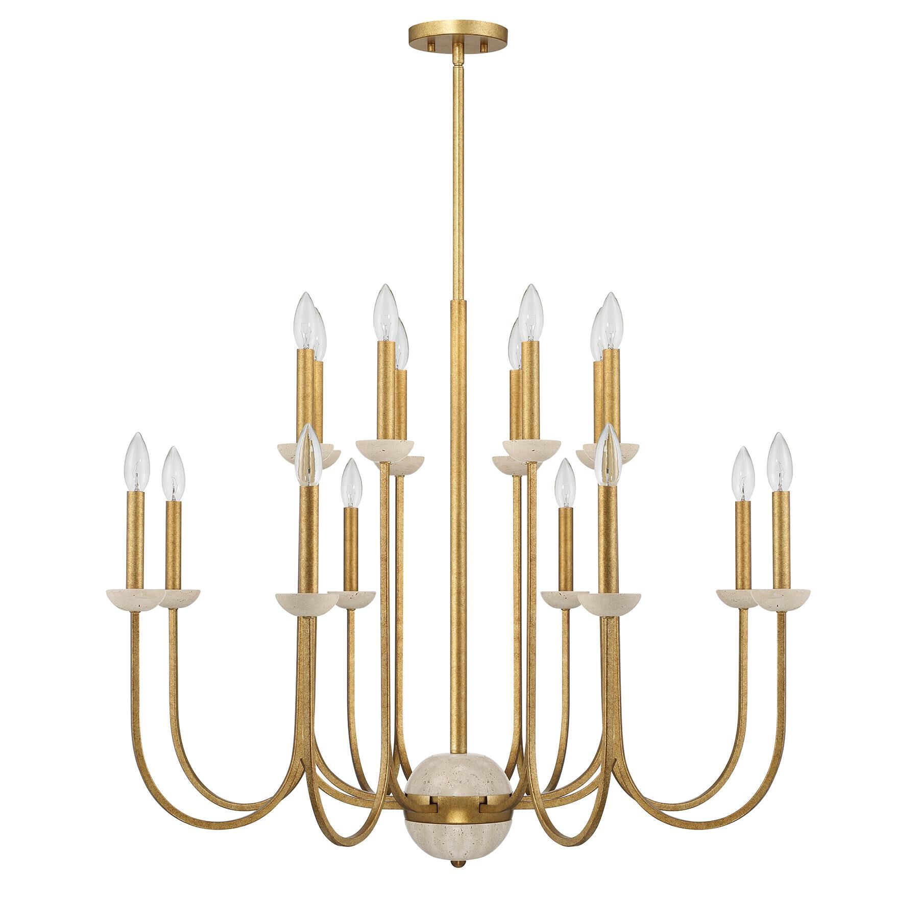 Oakhurst 36 Inch Chandelier by Savoy House