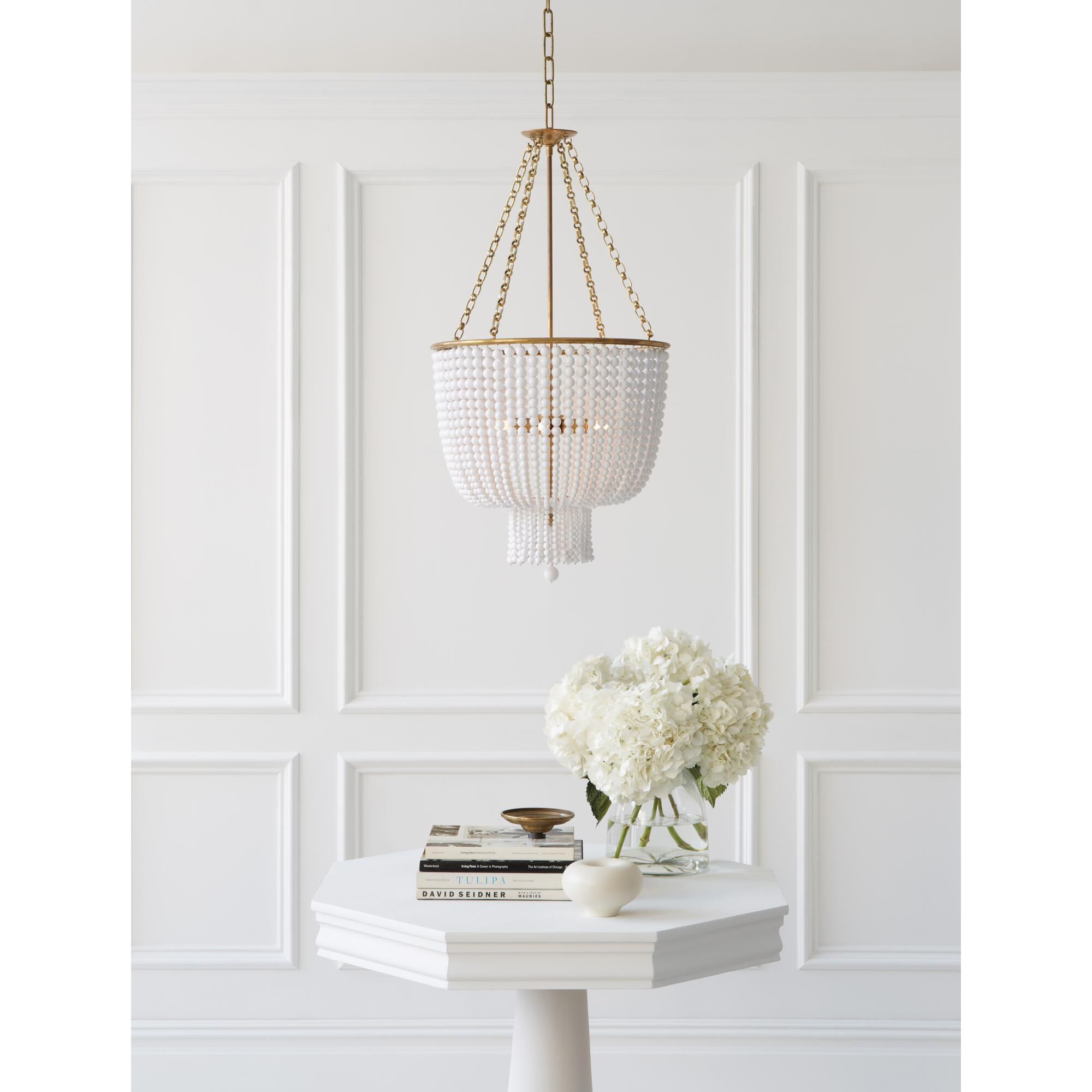 AERIN Jacqueline 19 Inch 4 Light Mini Chandelier by Visual Comfort Signature Collection