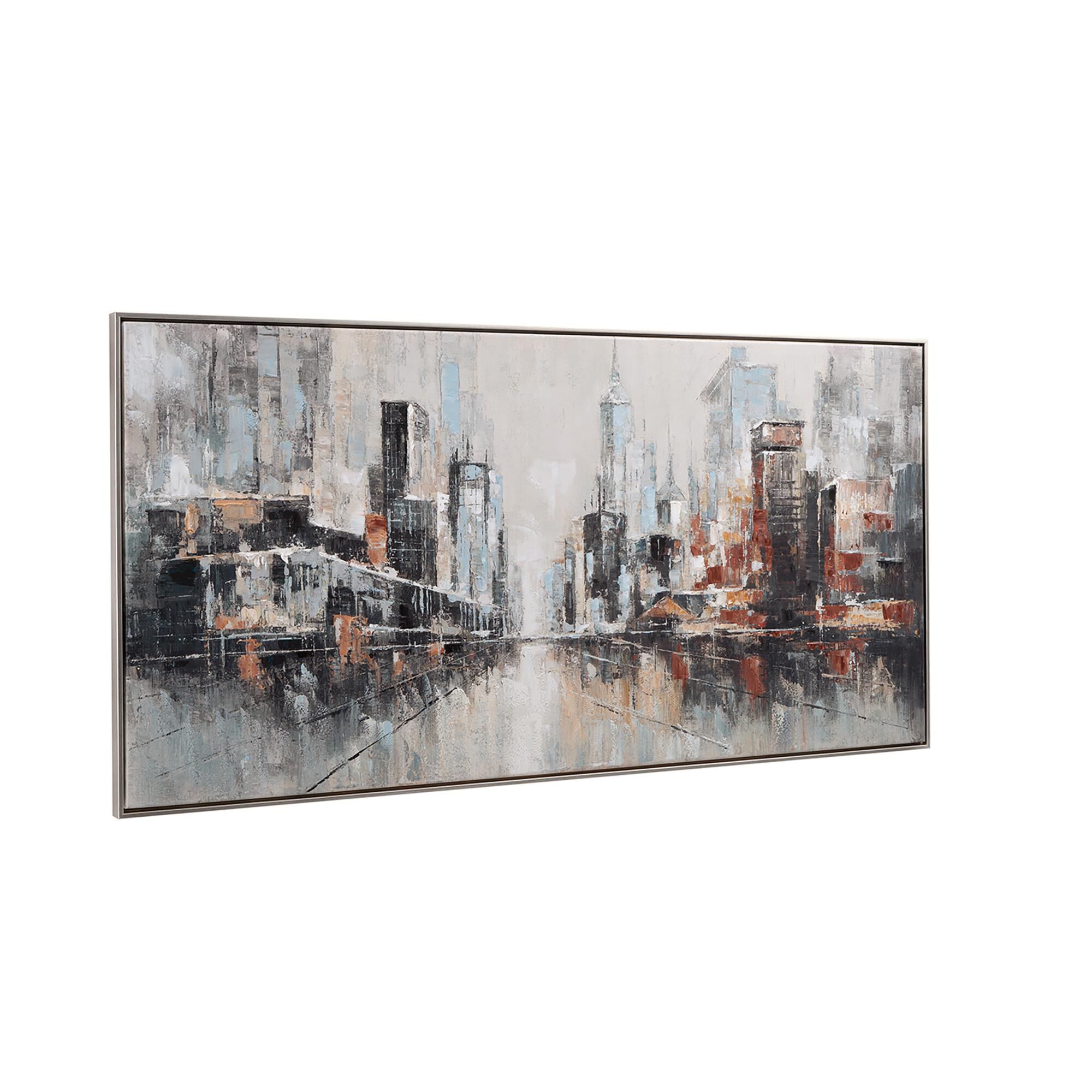 City Scape 30 Inch Painting by Bassett Mirror Company