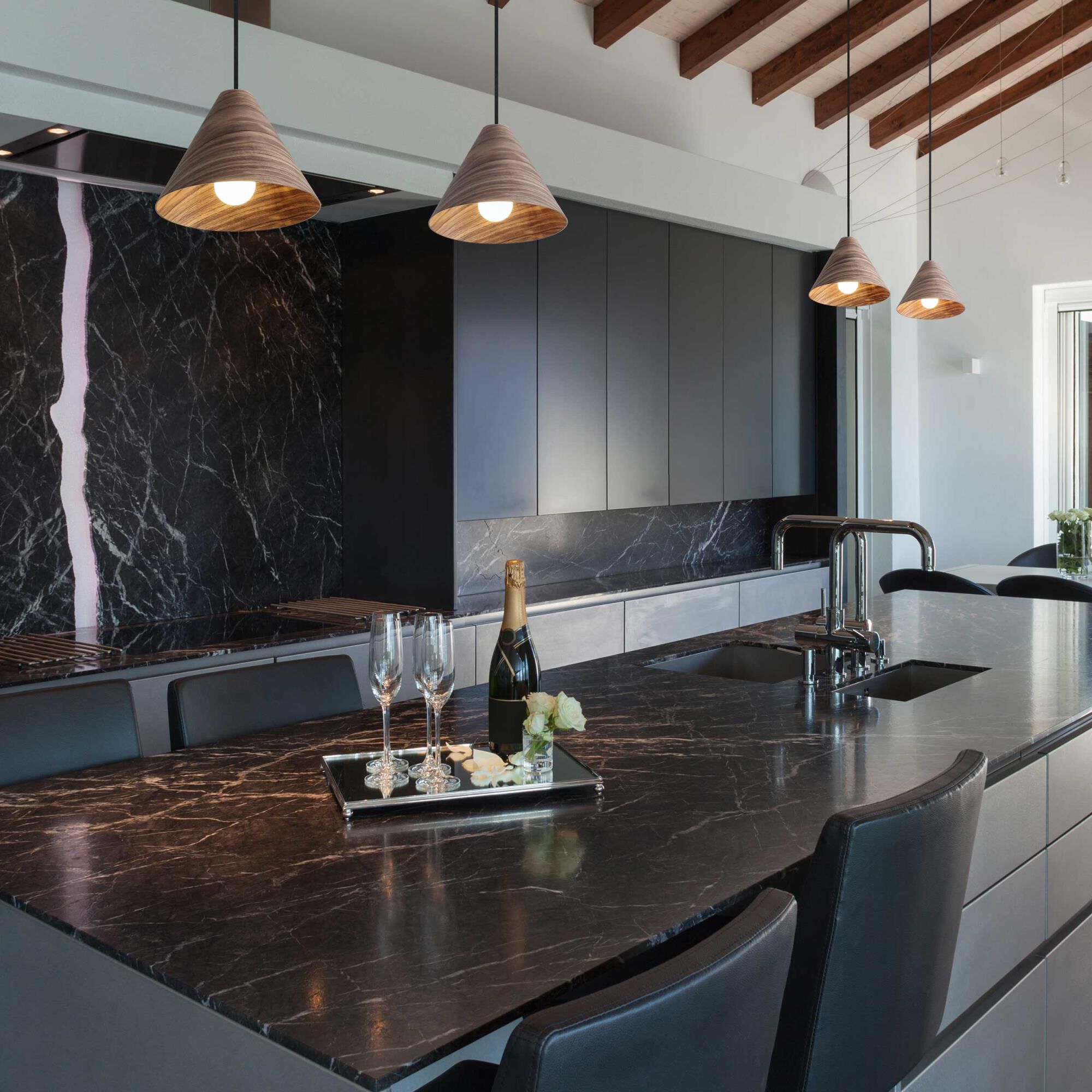 Conique 10 Inch Mini Pendant by Golden Lighting