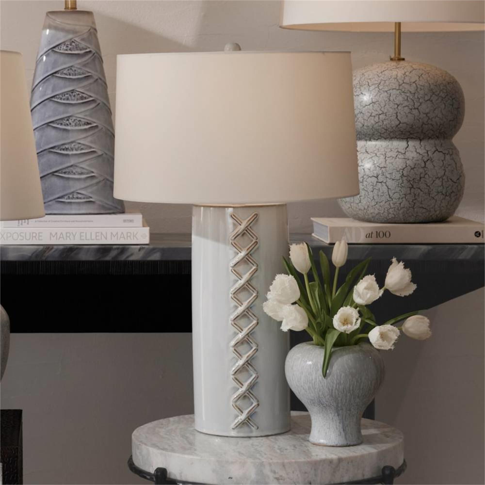 Shown in Glacial Reactive finish