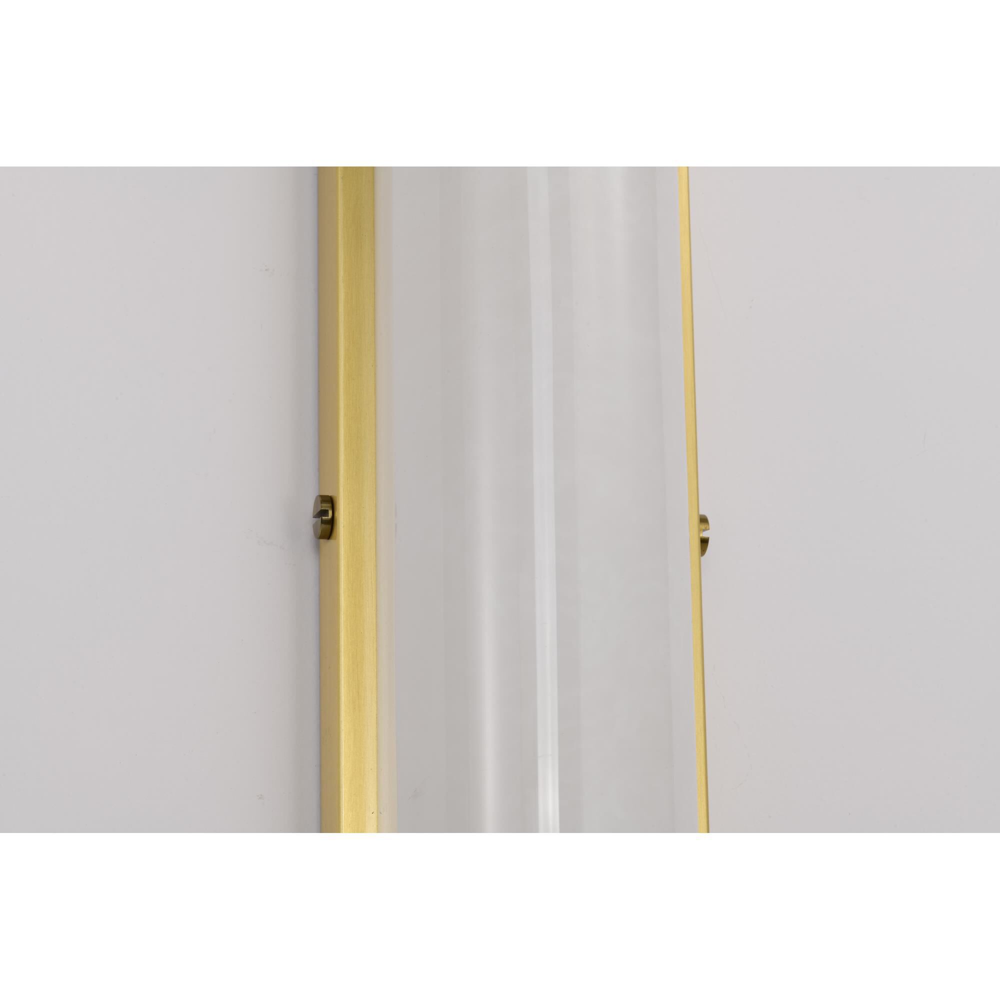 Shown in Brushed Brass finish