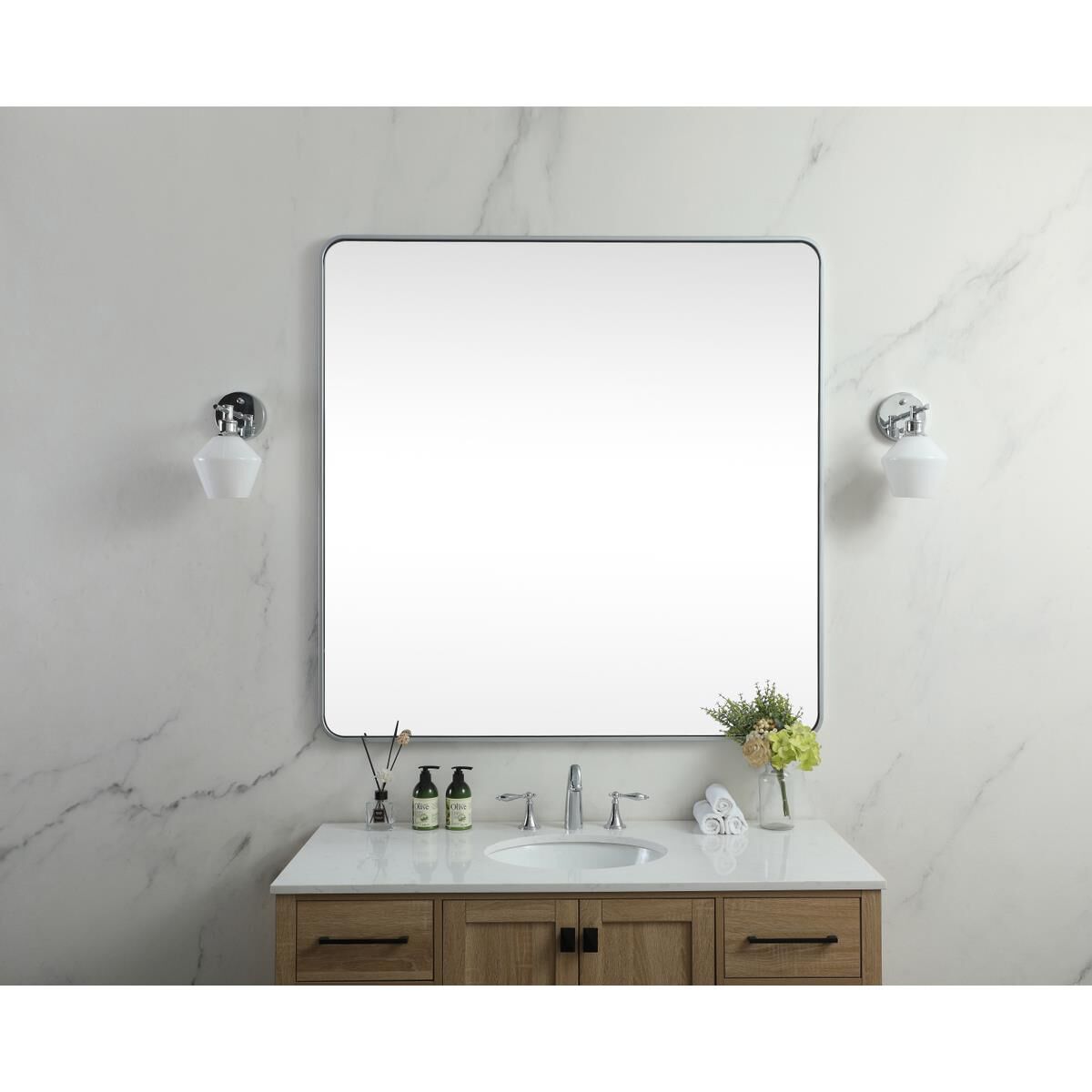 Shown in Silver finish