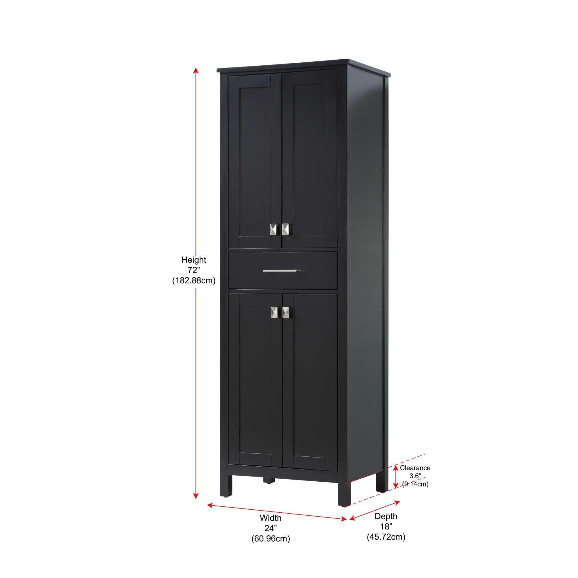Irene 72 Inch Storage Cabinet by Elegant Decor