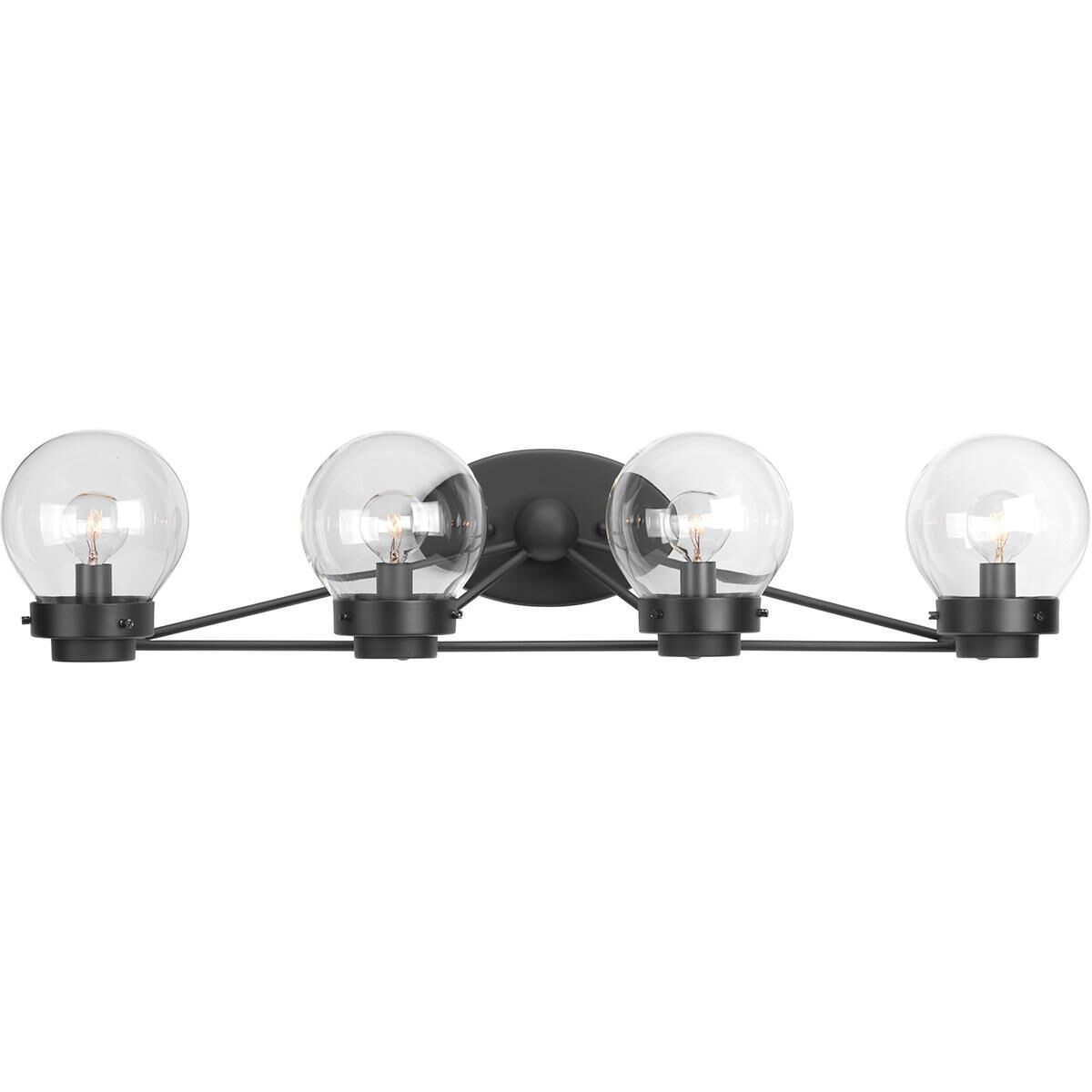 Spatial 31 Inch 4 Light Bath Vanity Light by Progress Lighting