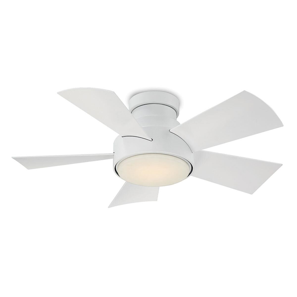 Vox Outdoor Rated 38 Inch Flush Mount Fan with Light Kit by Modern Forms