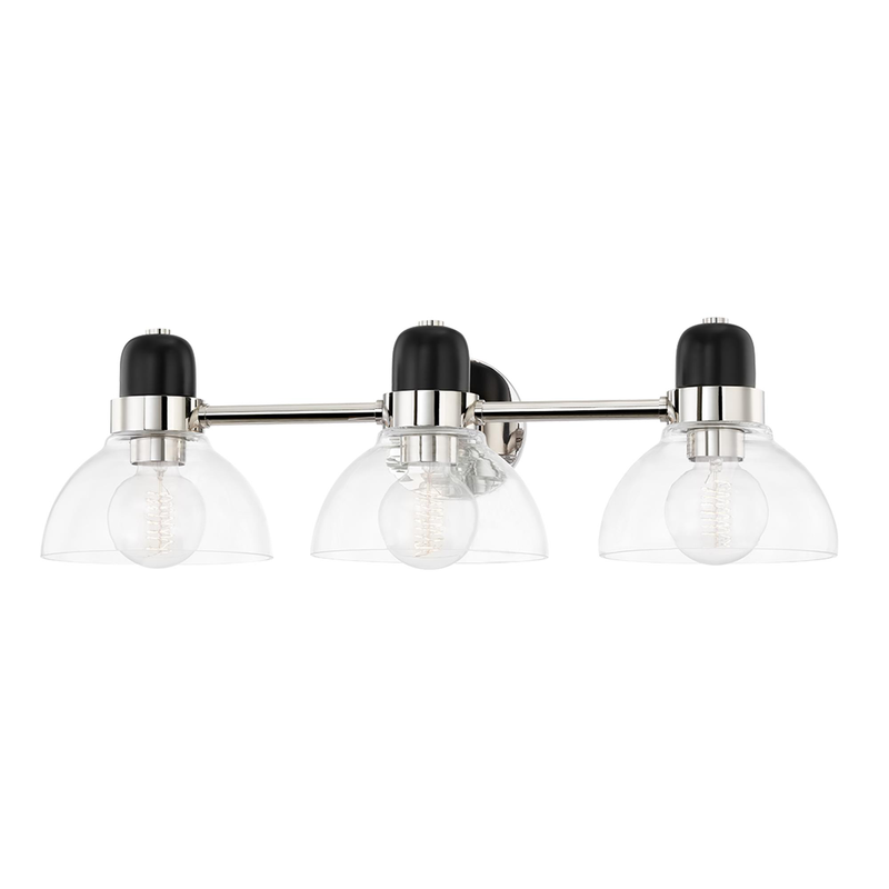Camile 25 Inch 3 Light Bath Vanity Light by Mitzi