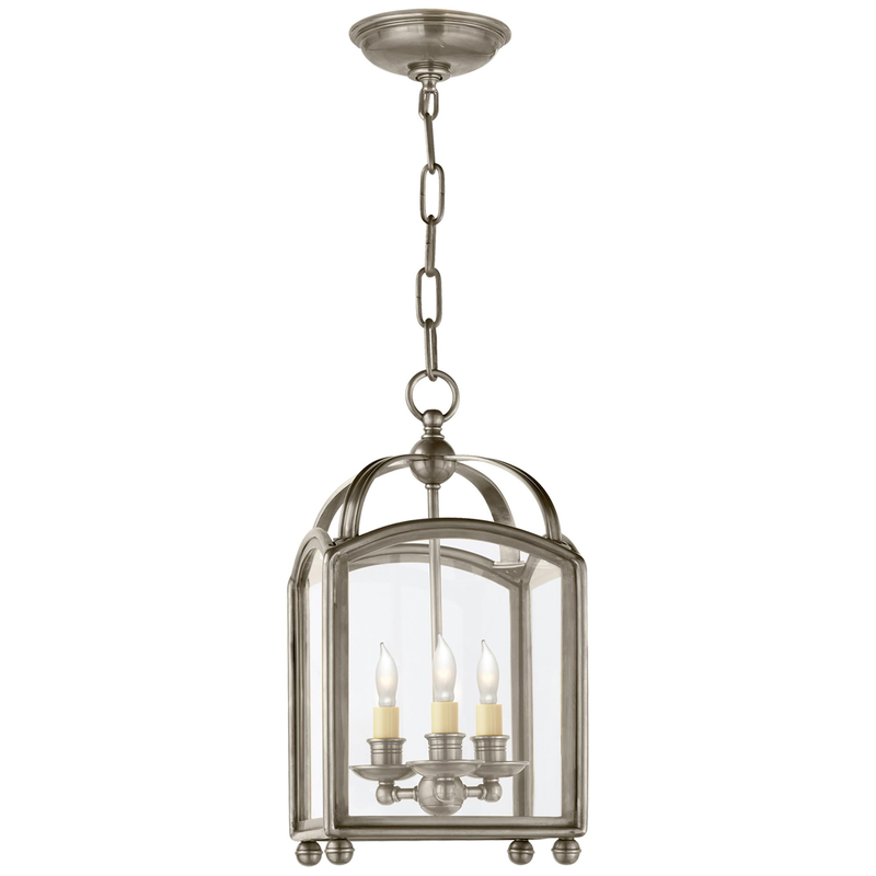 Chapman & Myers Archtop 8 Inch Cage Pendant by Visual Comfort Signature Collection