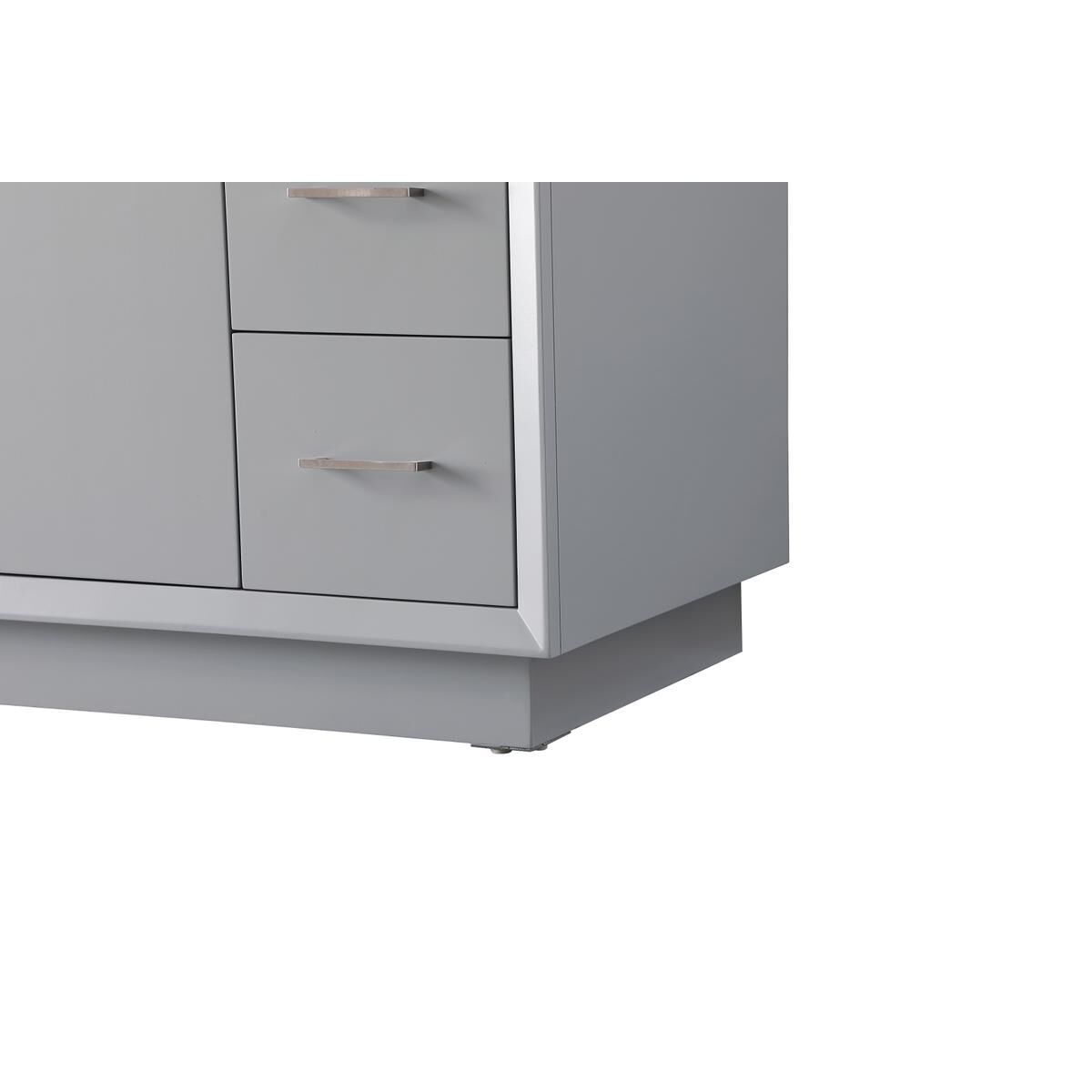 Shown in Grey finish