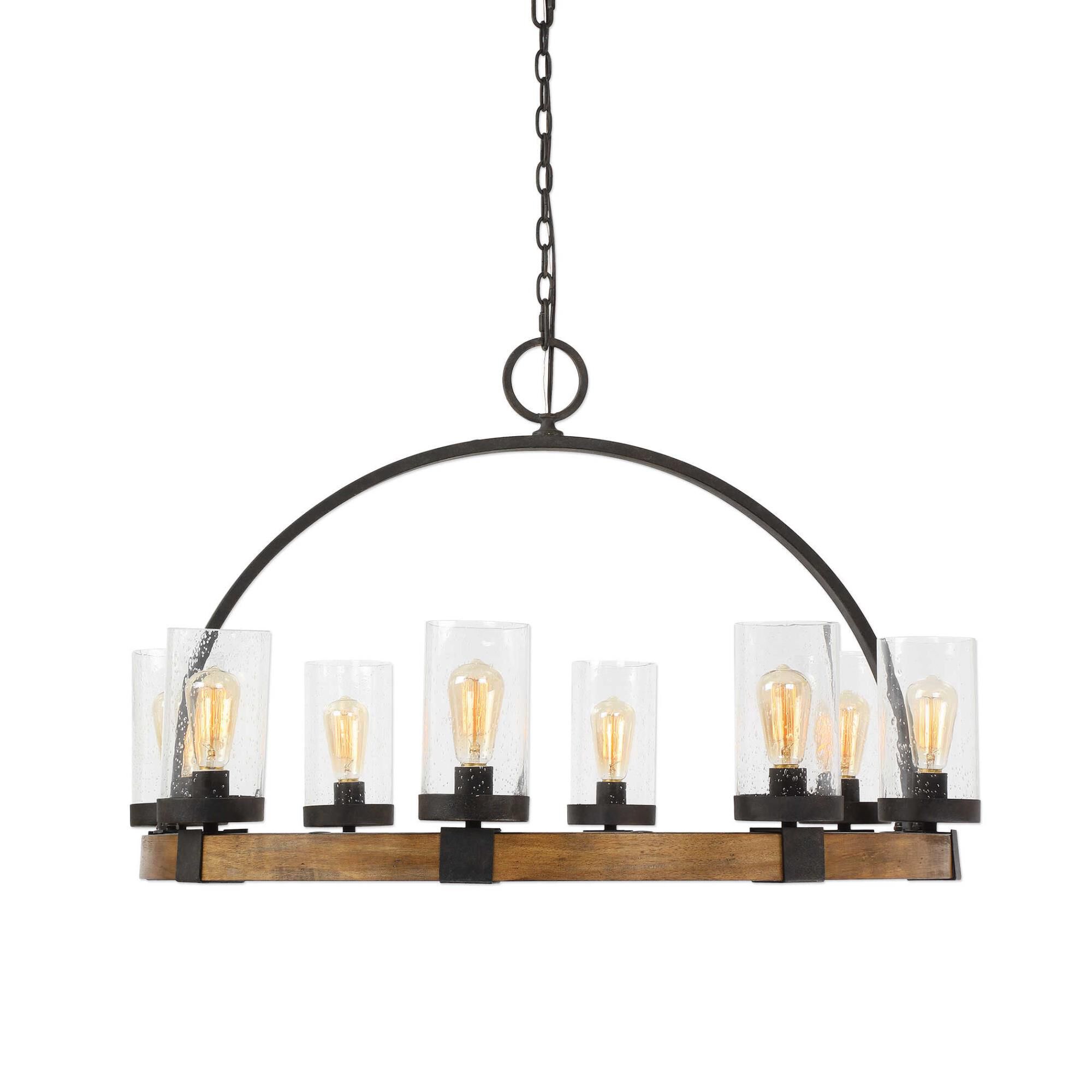 Kalizma Home Atwood 39 Inch 8 Light Chandelier by Uttermost