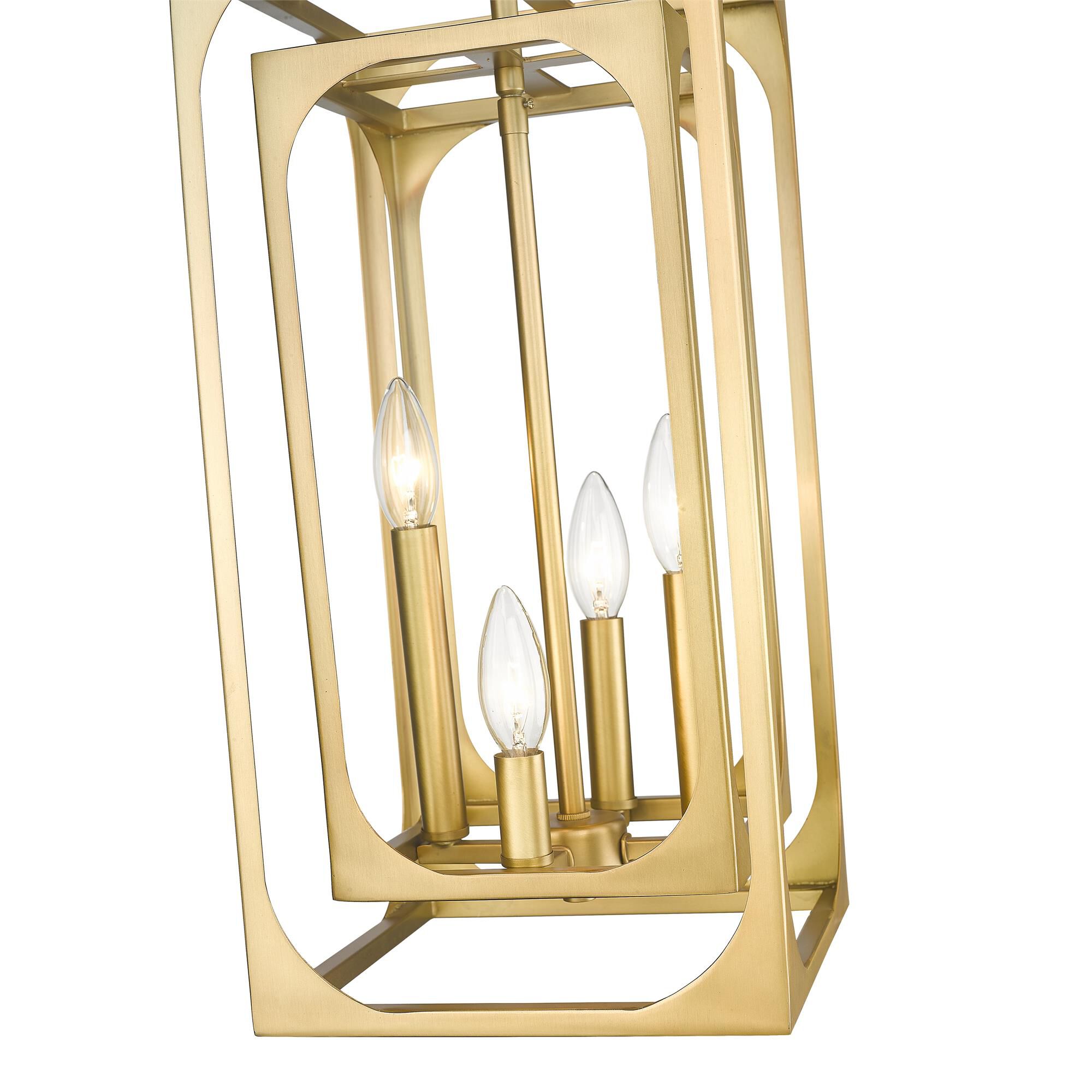 Shown in Rubbed Brass finish and Steel shade