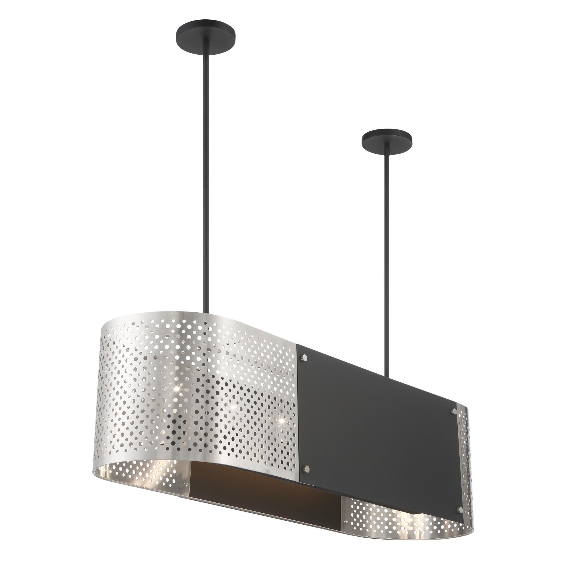 Noho By Robin Baron 44 Inch 6 Light Linear Suspension Light by Kovacs