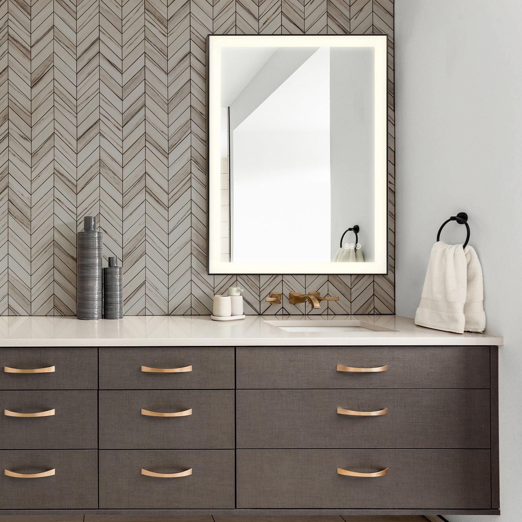 Shown in Black finish