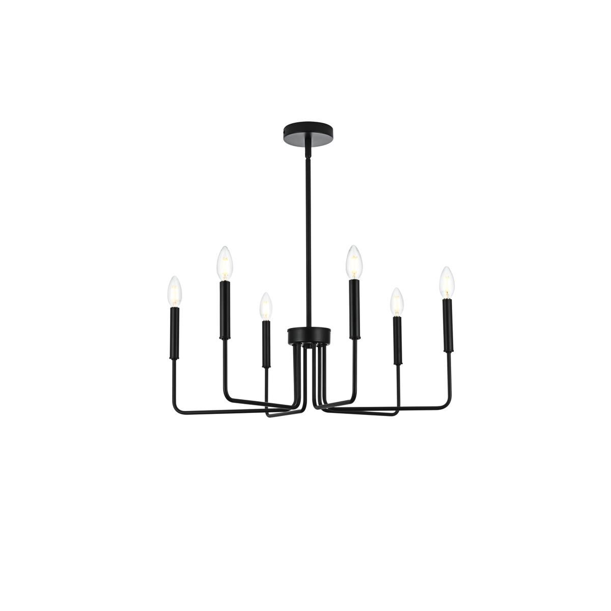 Willa 26 Inch Chandelier by Elegant Lighting