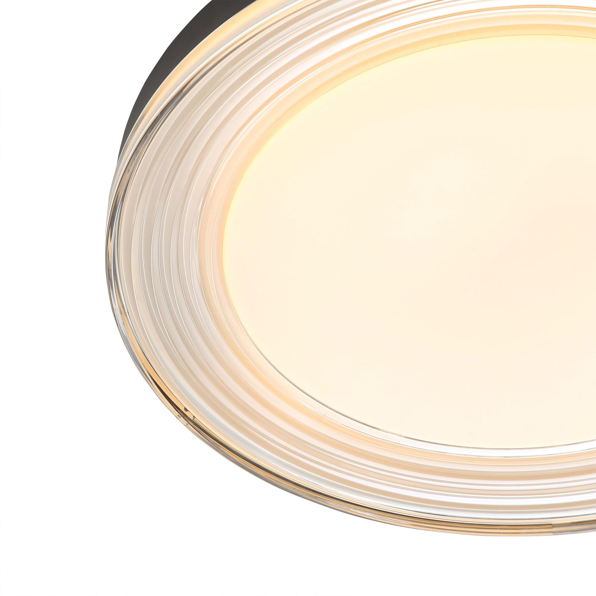 Ondulada 20 Inch Flush Mount by Golden Lighting