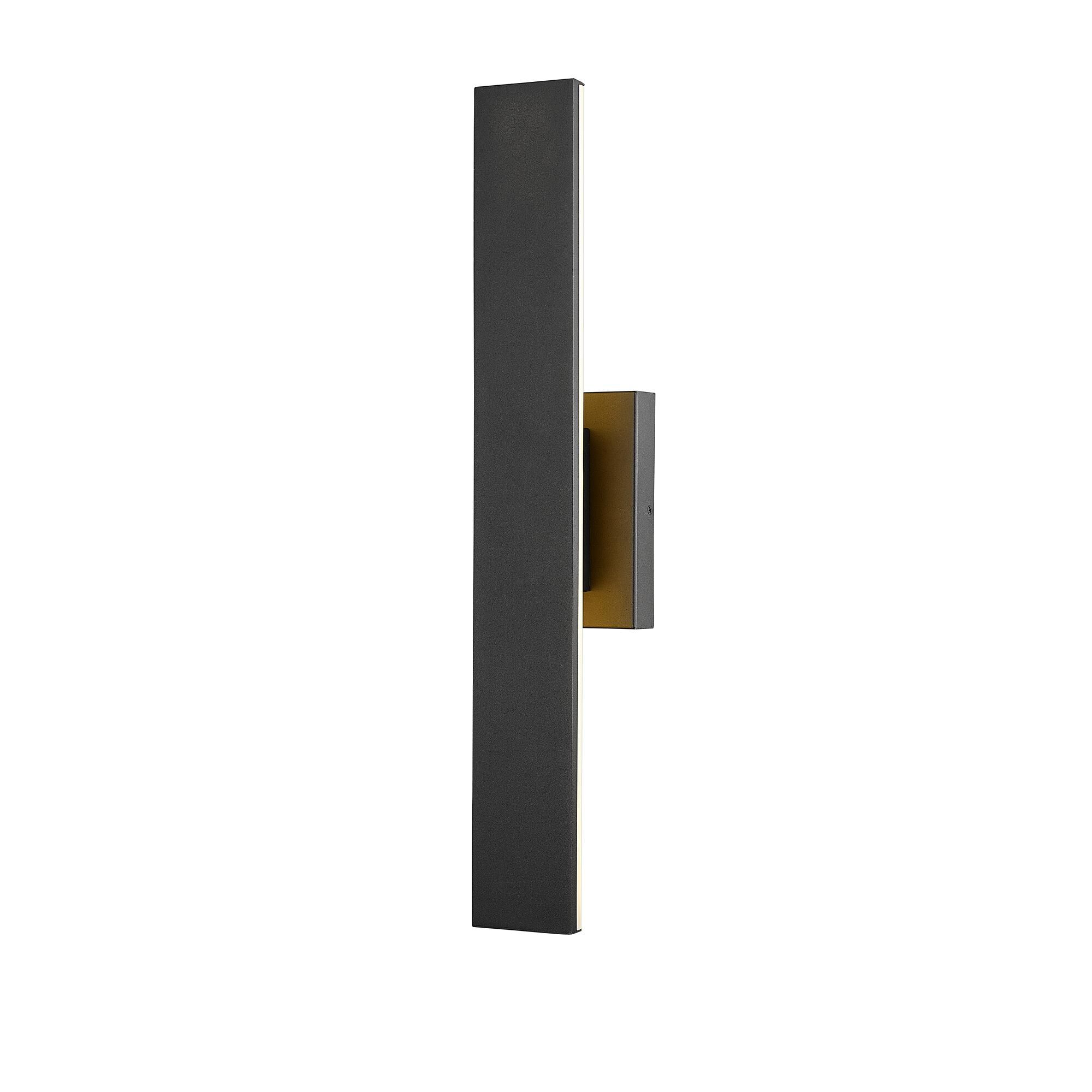 Shown in Sand Black finish and White glass and White shade