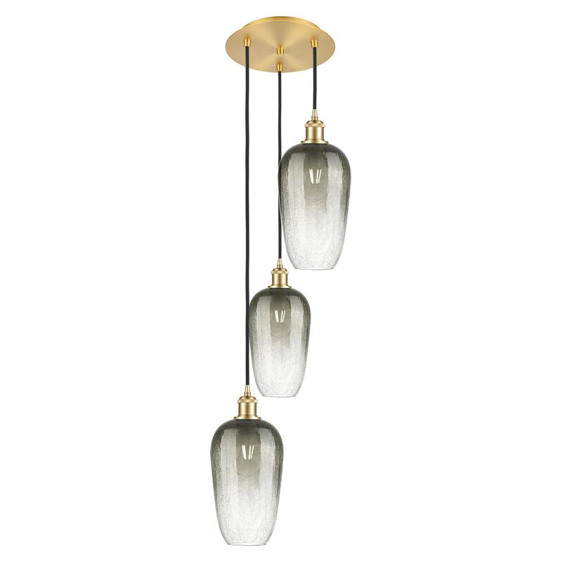 Bruno Marashlian Brookhaven Flute 14 Inch Multi Light Pendant by Innovations Lighting