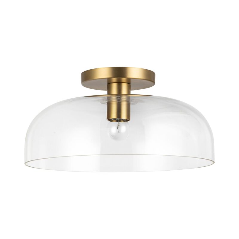 Sylvia 12 Inch Semi Flush Mount by Alora Mood