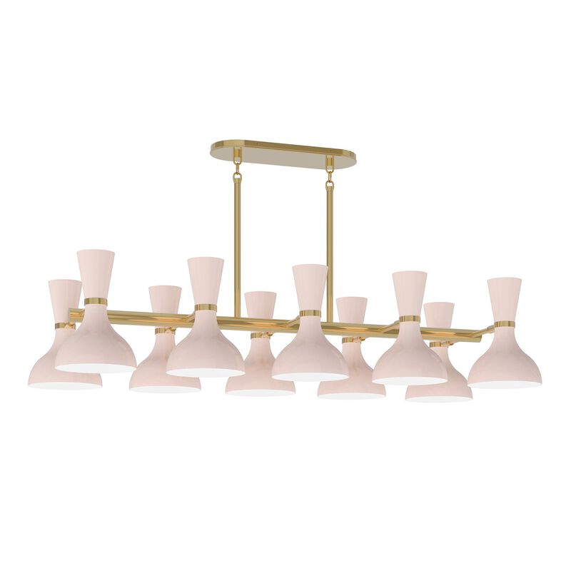 Clare 46 Inch Linear Suspension Light by Robert Abbey