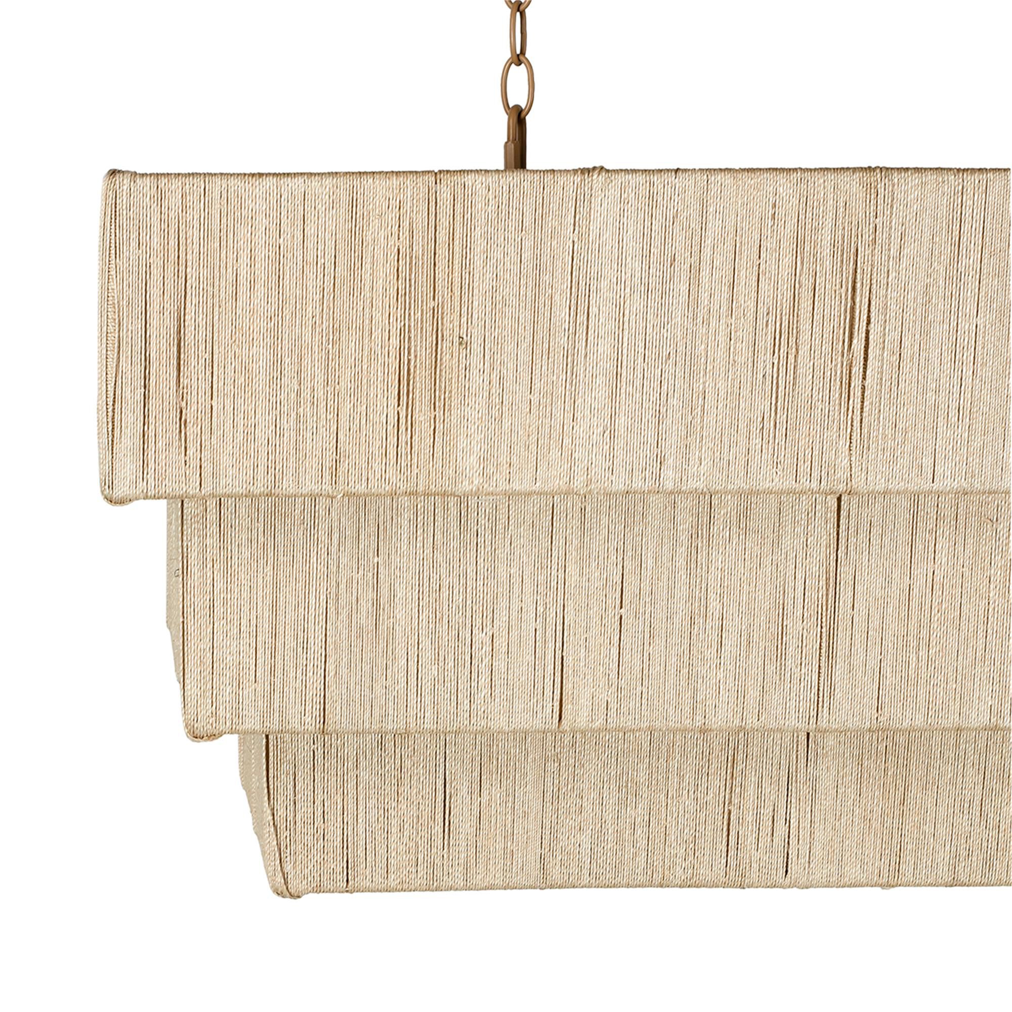 Everly 48 Inch Linear Suspension Light by Palecek