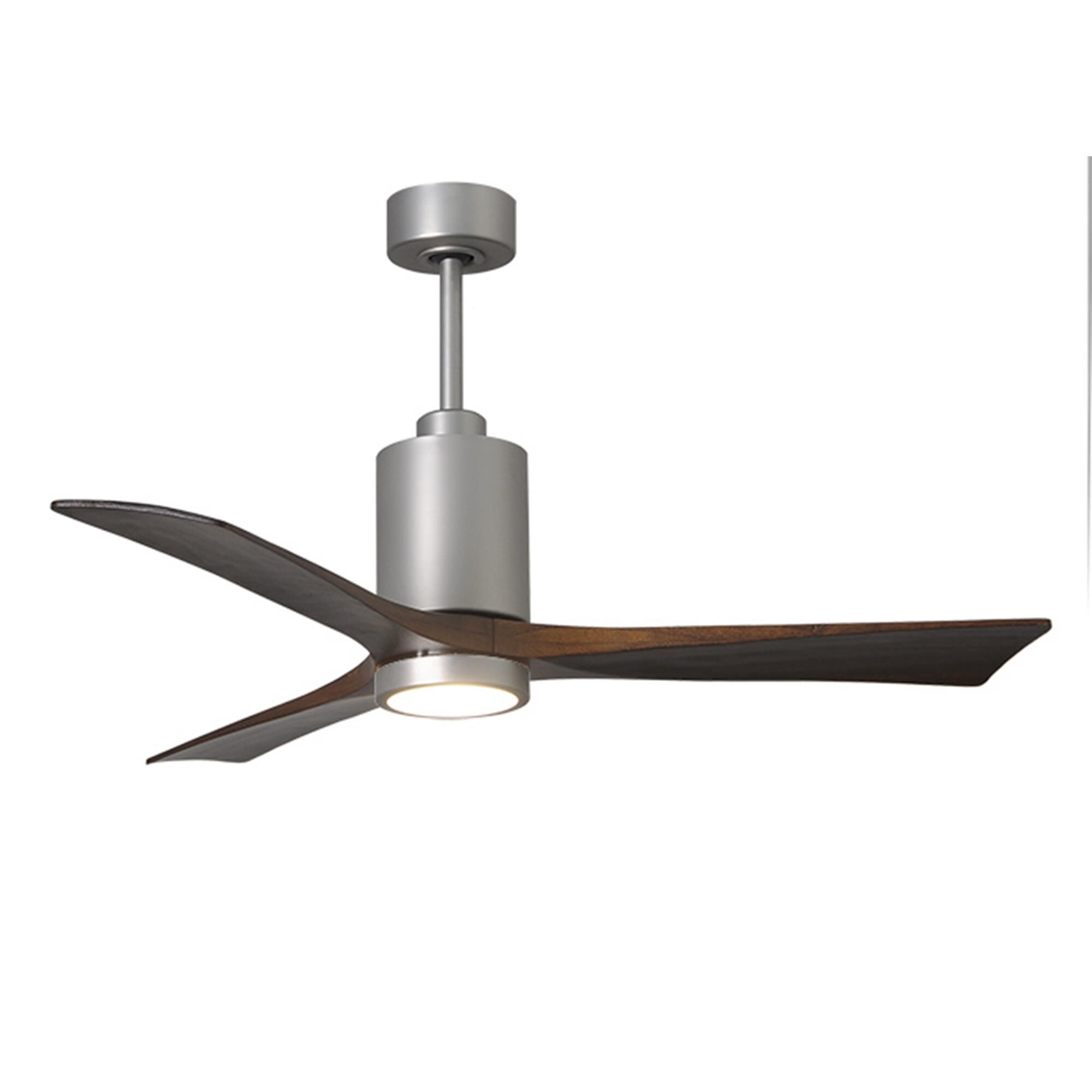 Patricia 52 Inch Ceiling Fan with Light Kit by Matthews Fan Company