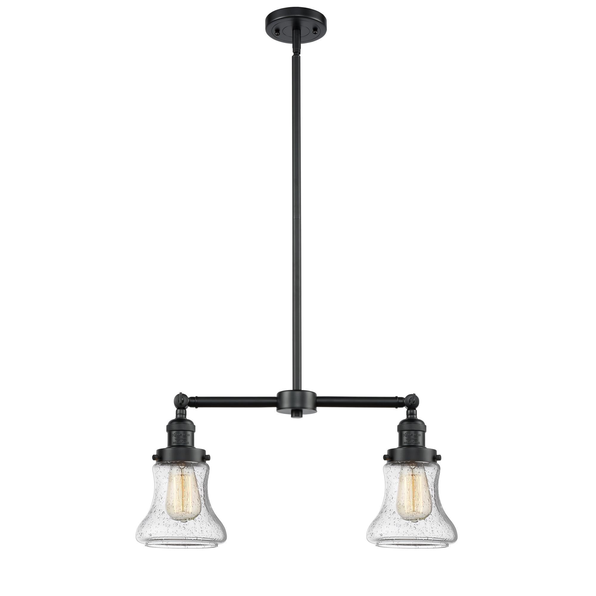 Bruno Marashlian Bellmont 21 Inch 2 Light Mini Chandelier by Innovations Lighting