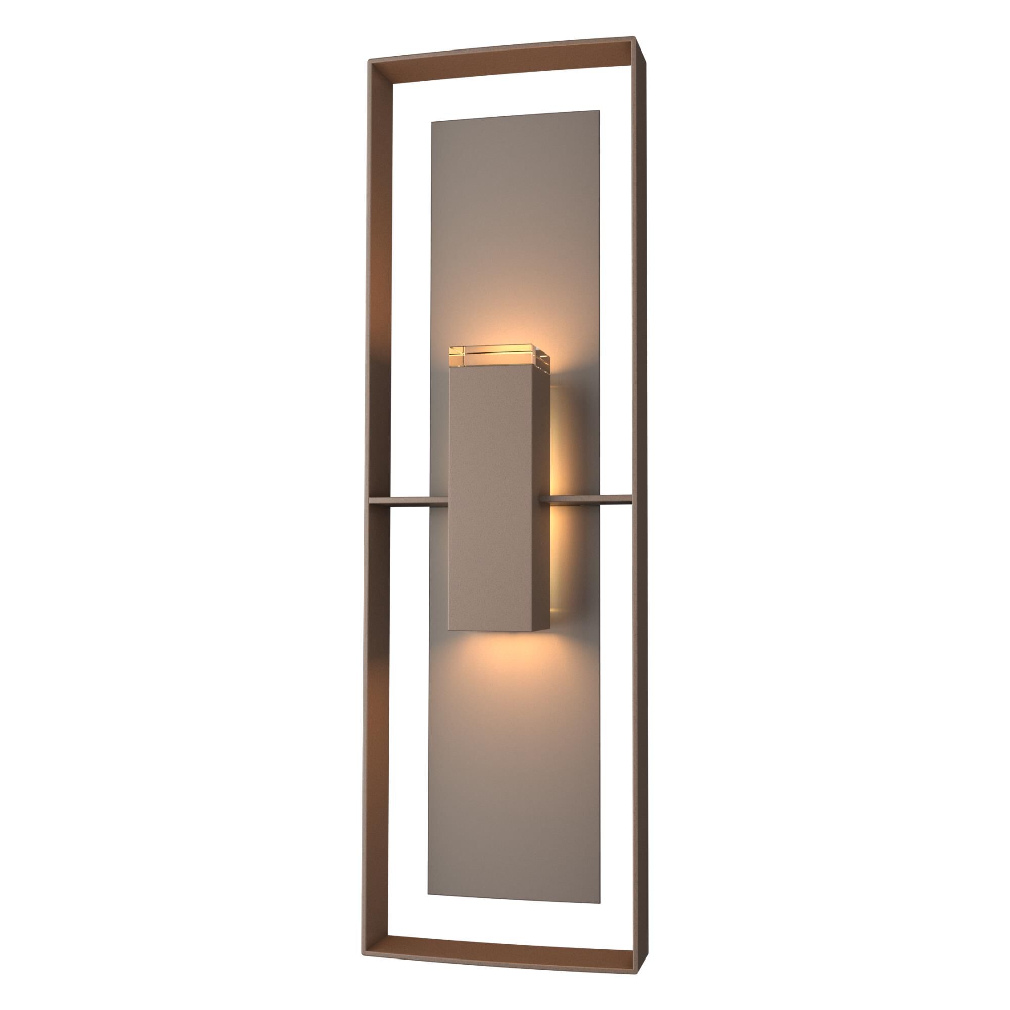 Shadow Box Outdoor Wall Light by Hubbardton Forge