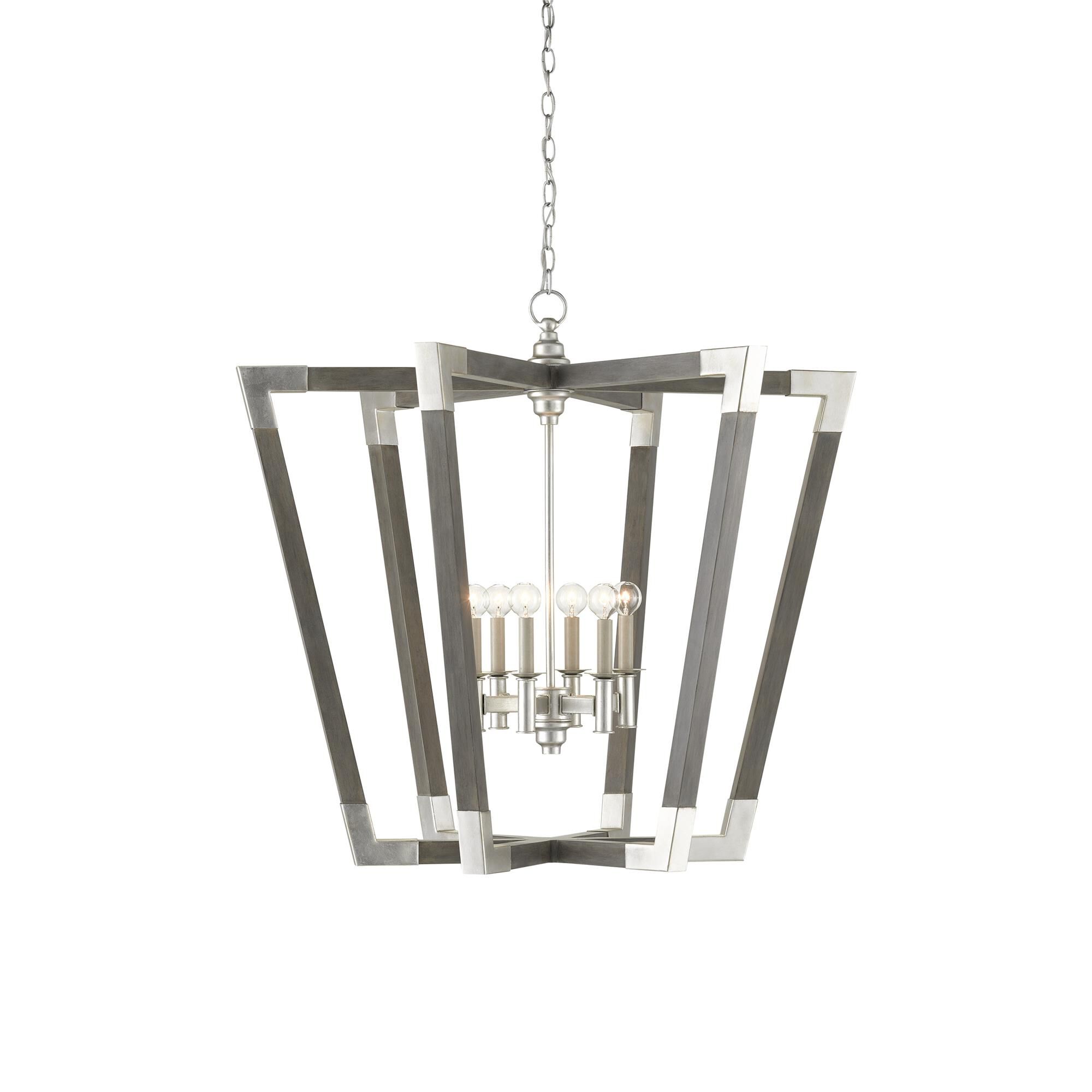 Shown in Chateau Gray - Contemporary Silver Leaf finish