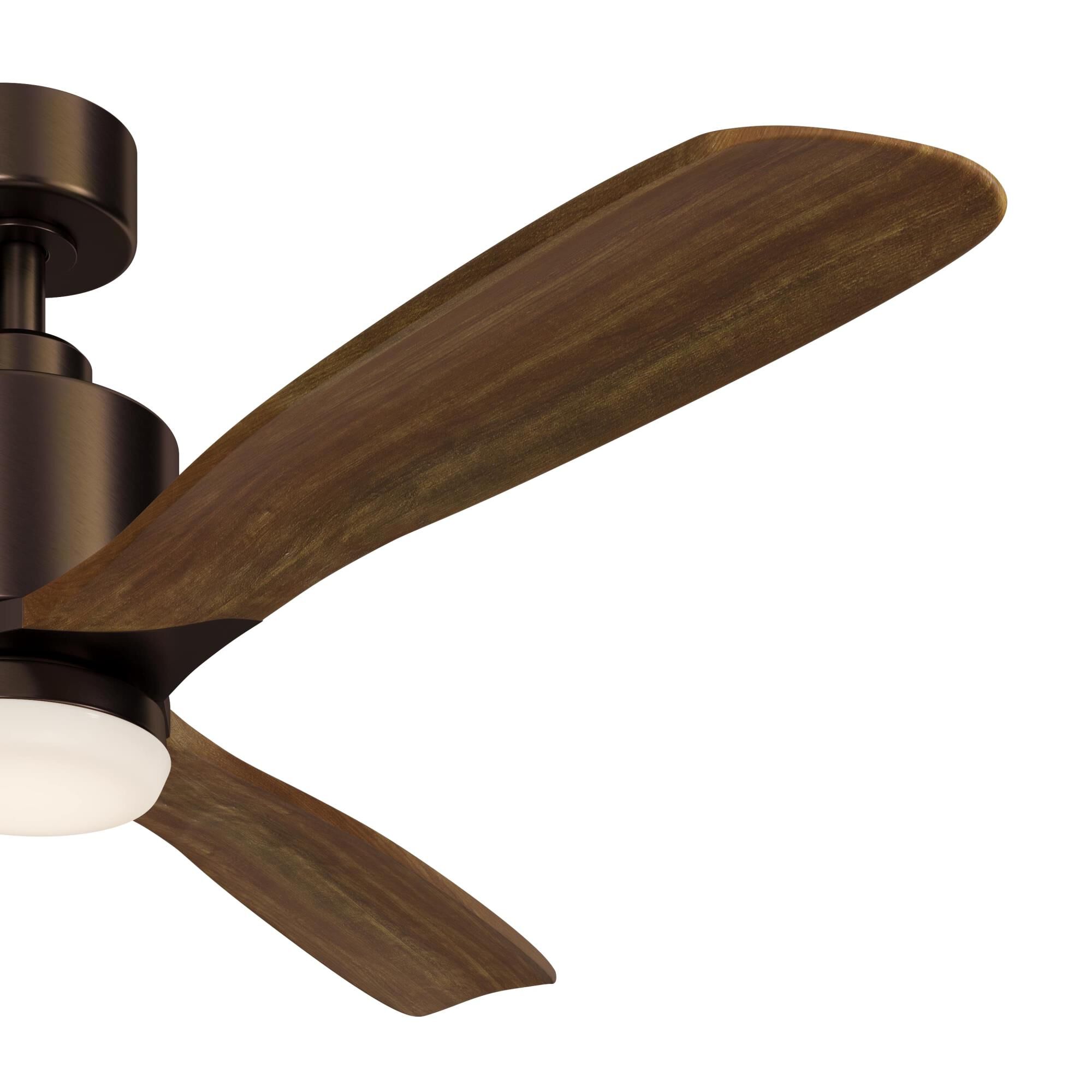 Ridley 52 Inch Ceiling Fan with Light Kit by Kichler Lighting