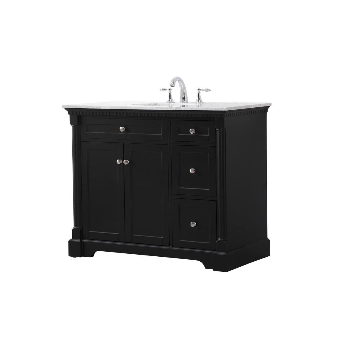 Shown in Black finish