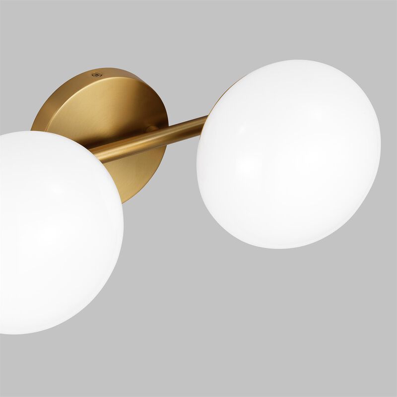 Ellen DeGeneres Lune 18 Inch 2 Light Bath Vanity Light by Visual Comfort Studio