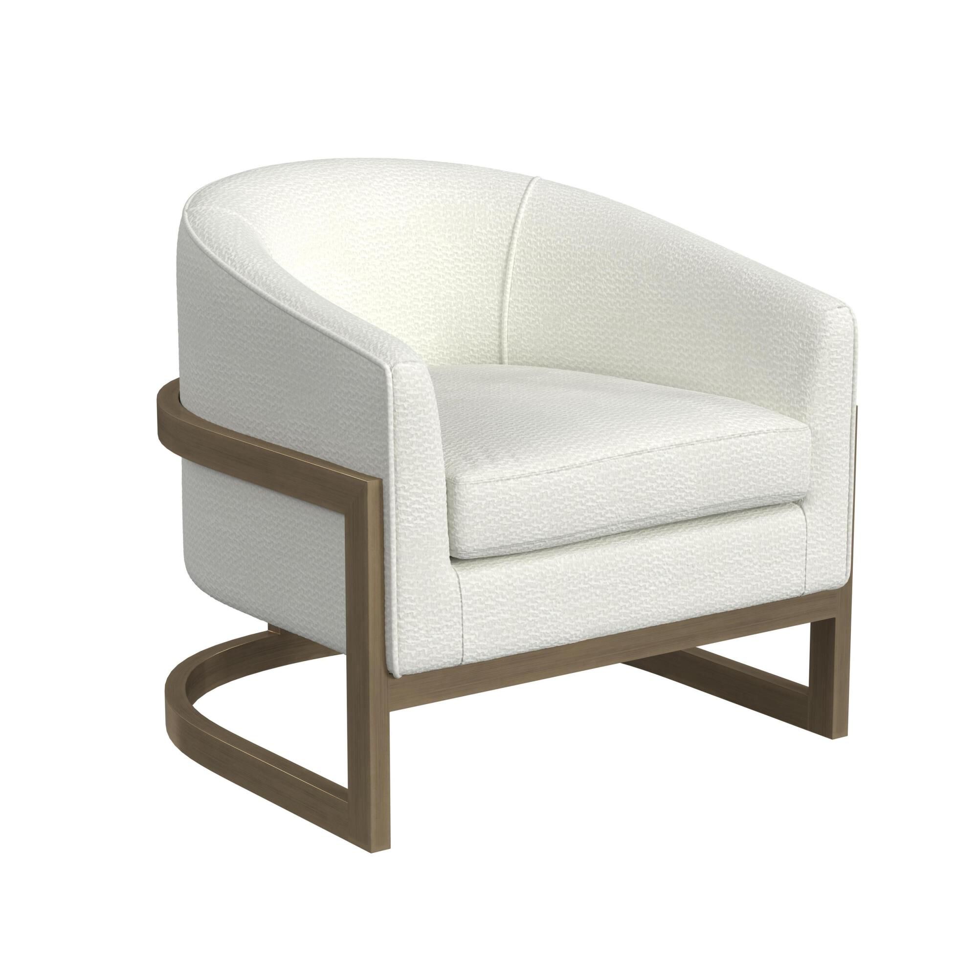 Neve 30 Inch Accent Chair by Bassett Mirror Company