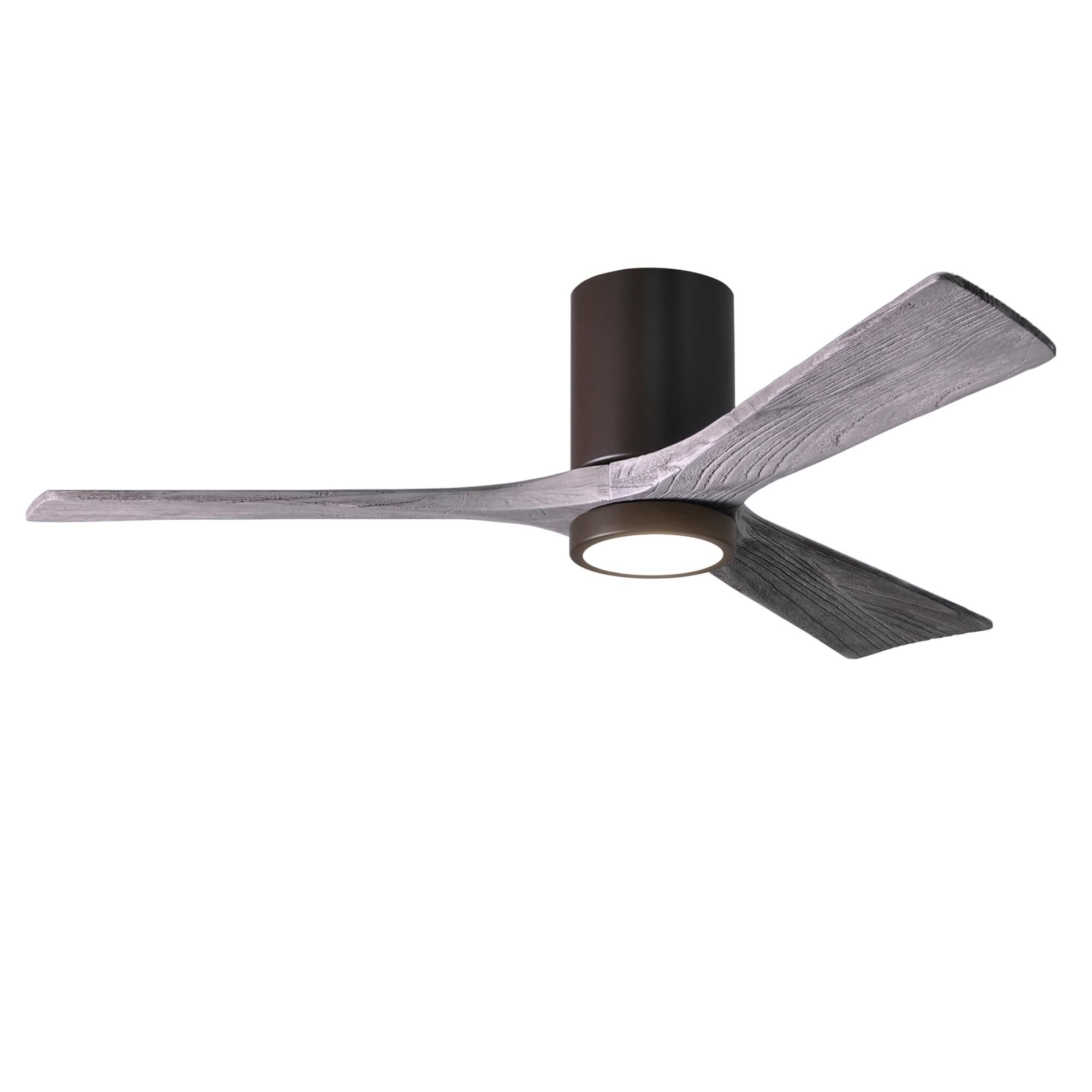 Irene 52 Inch Flush Mount Fan with Light Kit by Matthews Fan Company