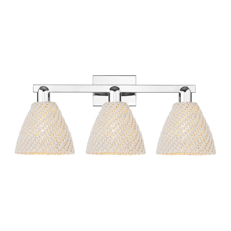 Bruno Marashlian Natural Ballston Dome 26 Inch Bath Vanity Light by Innovations Lighting