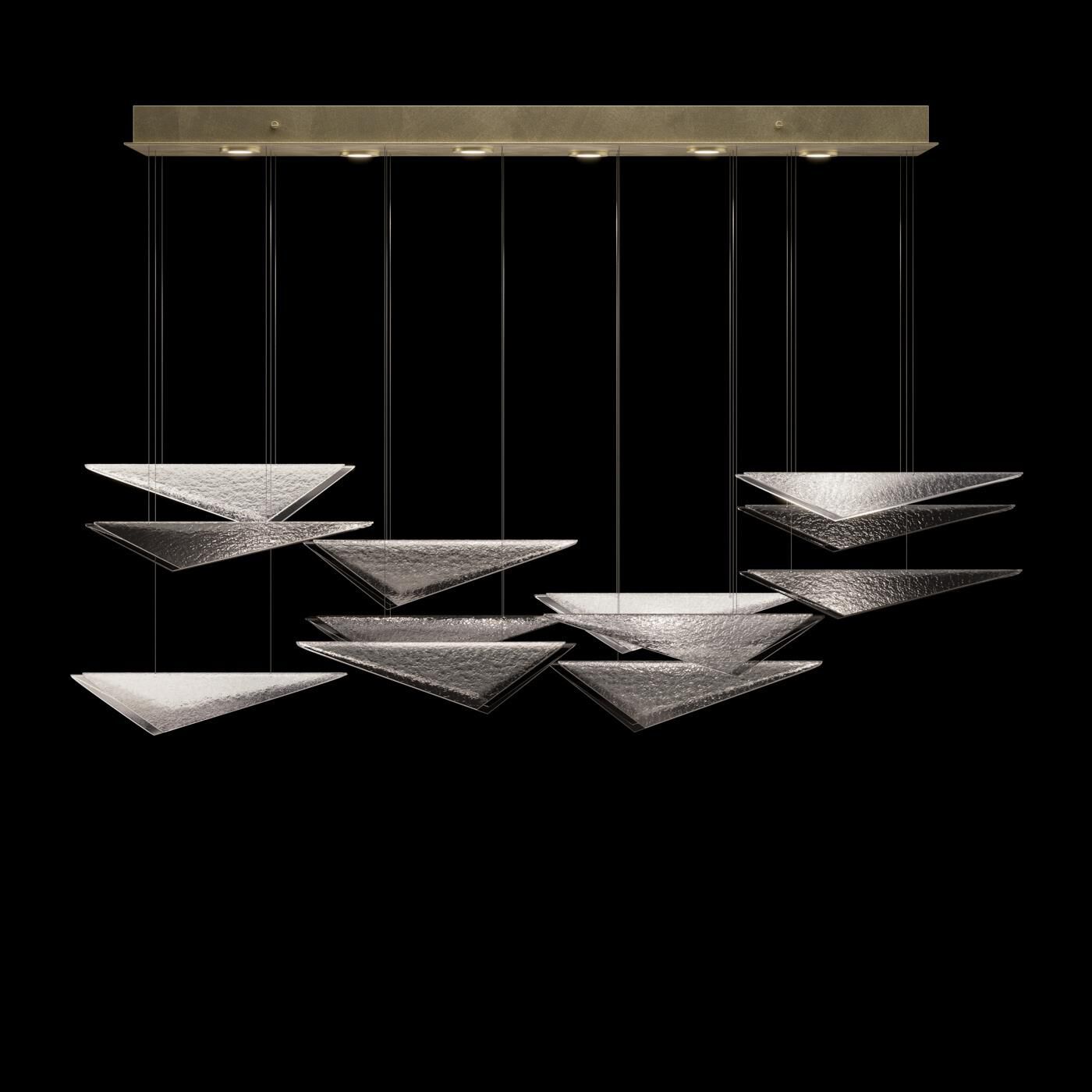 Volo 58 Inch Linear Suspension Light by Fine Art Handcrafted Lighting