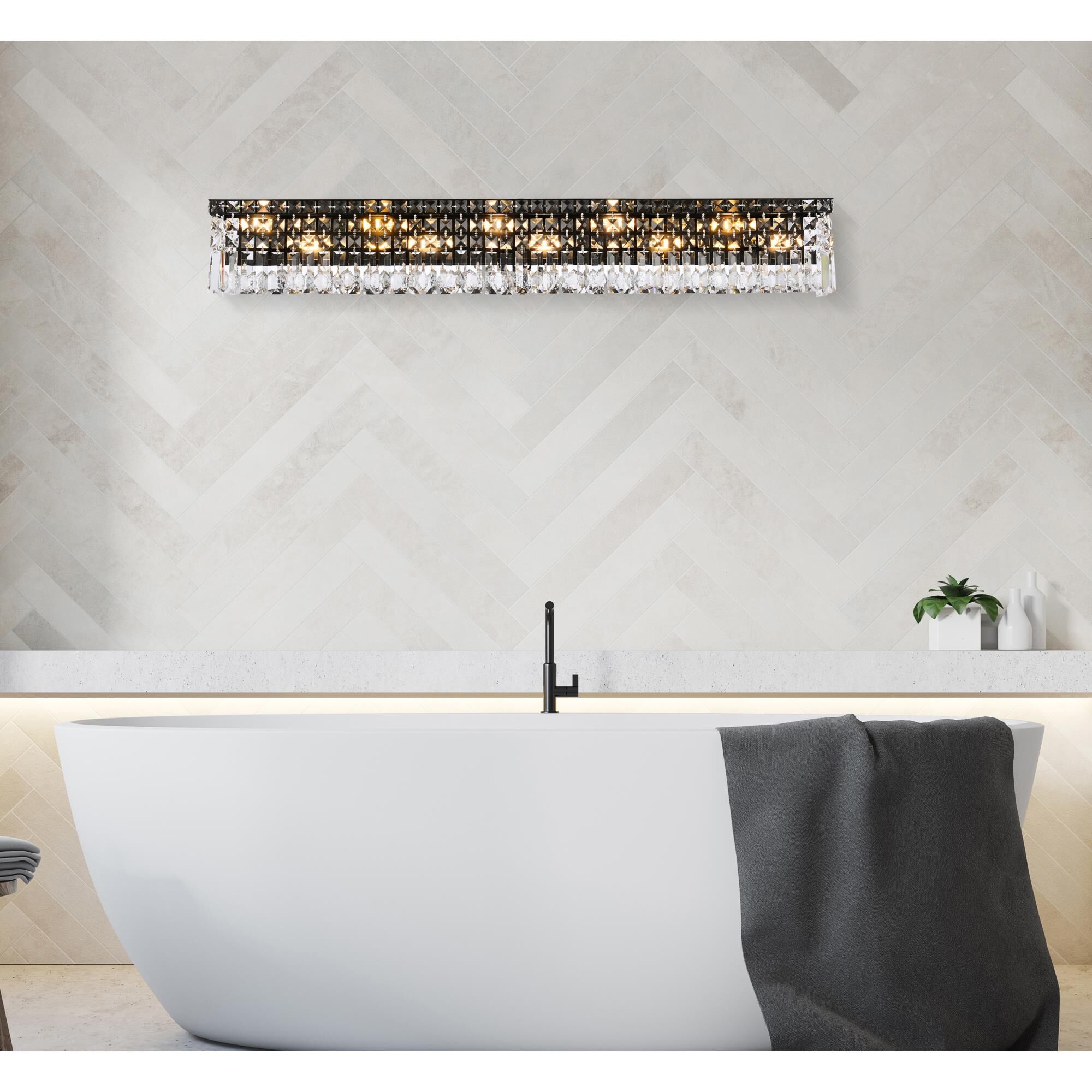 Maxime 44 Inch Wall Sconce by Elegant Lighting