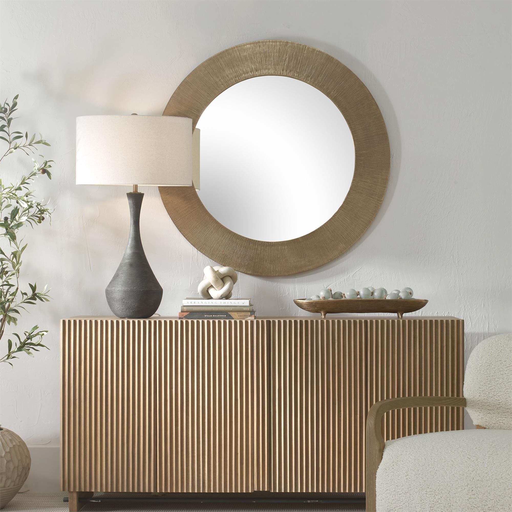 Shown in Brass and Gold finish