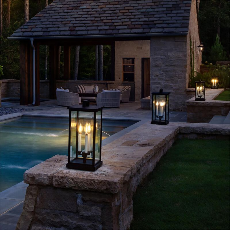 Weymouth 20 Inch Outdoor Pier Lamp by Hinkley