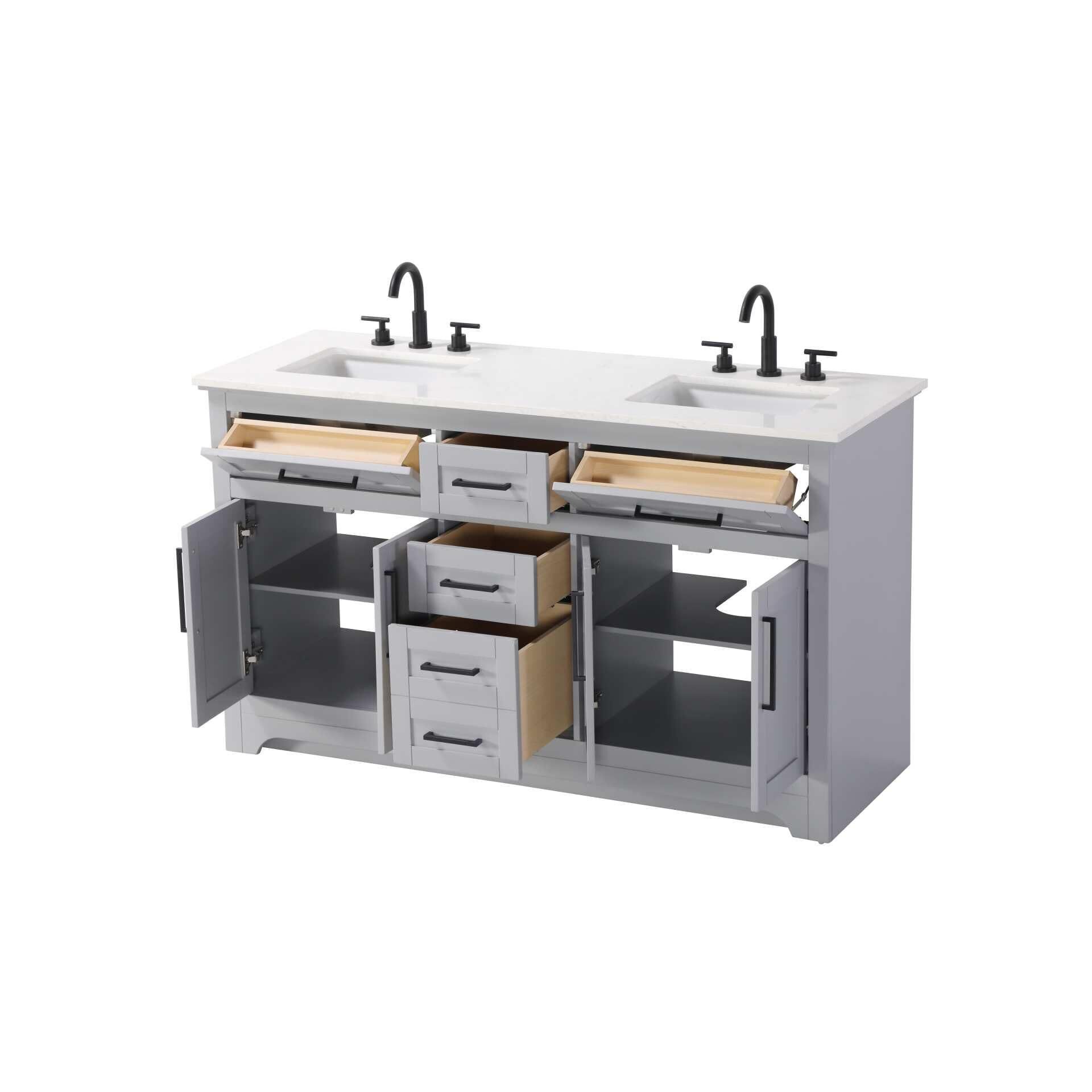 Shown in Grey finish